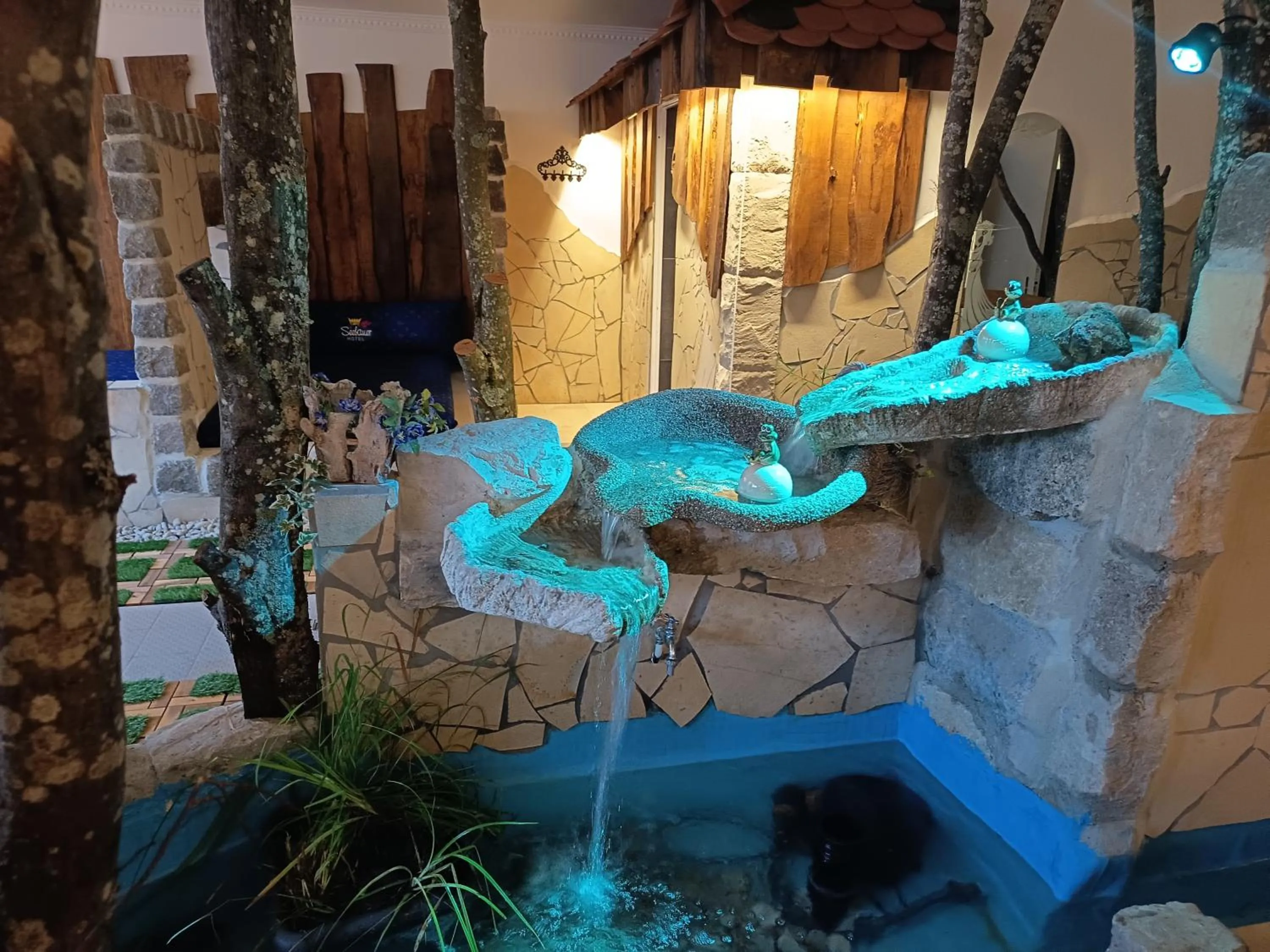 Swimming pool in Resort Hotel Seebauer Gut Wildbad