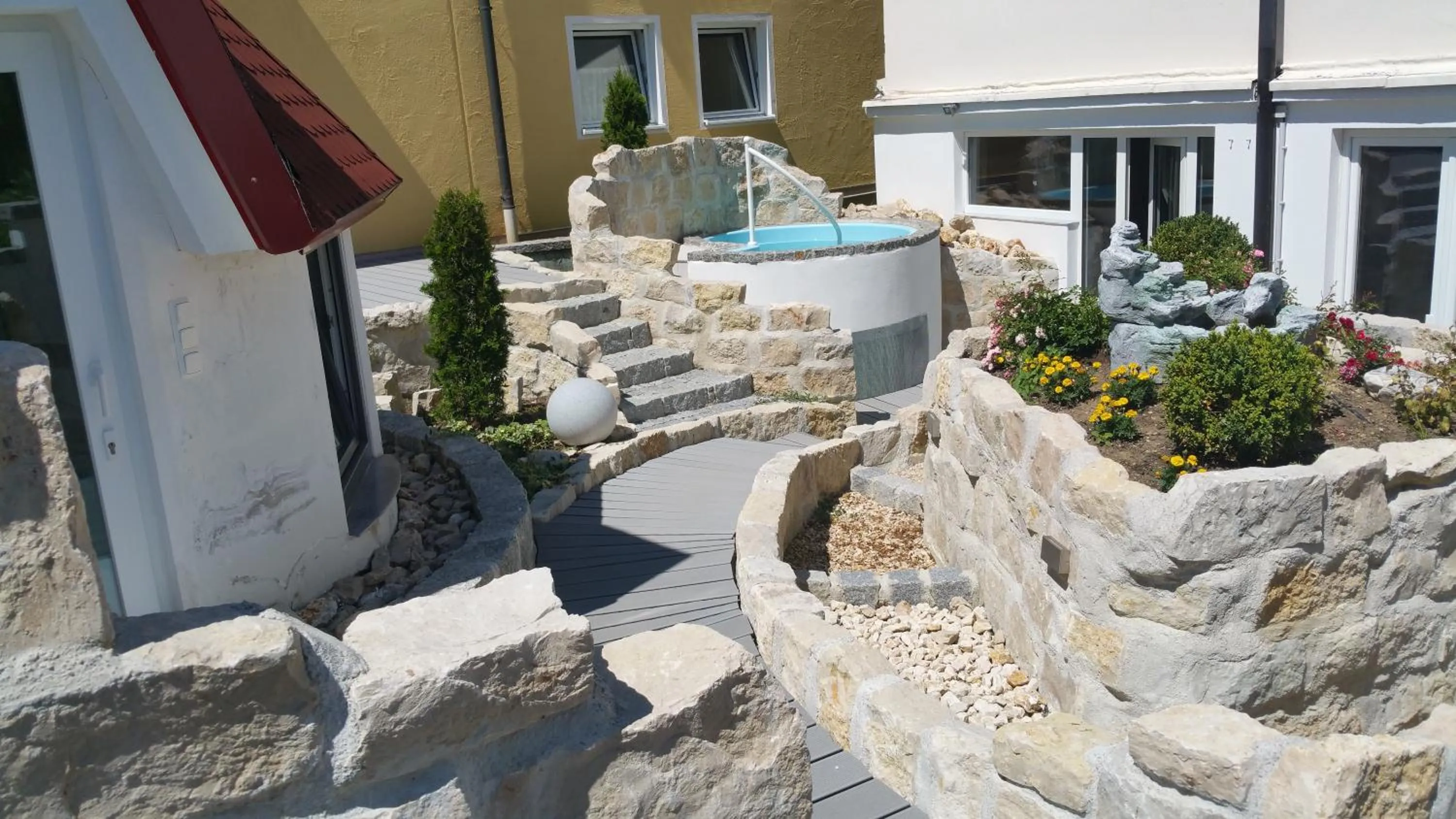 Swimming pool in Resort Hotel Seebauer Gut Wildbad