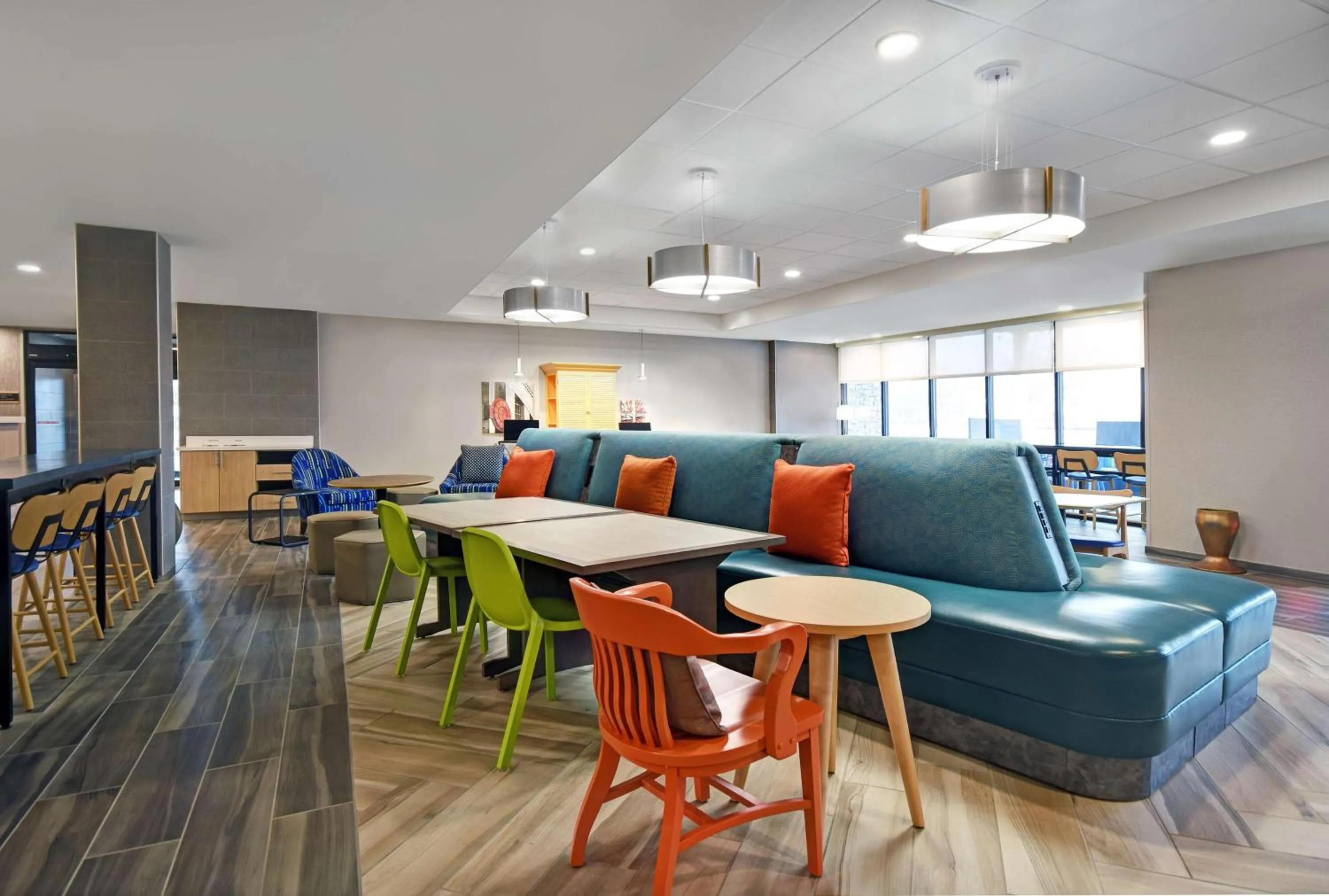 Lobby or reception in Home2 Suites By Hilton Springdale Cincinnati