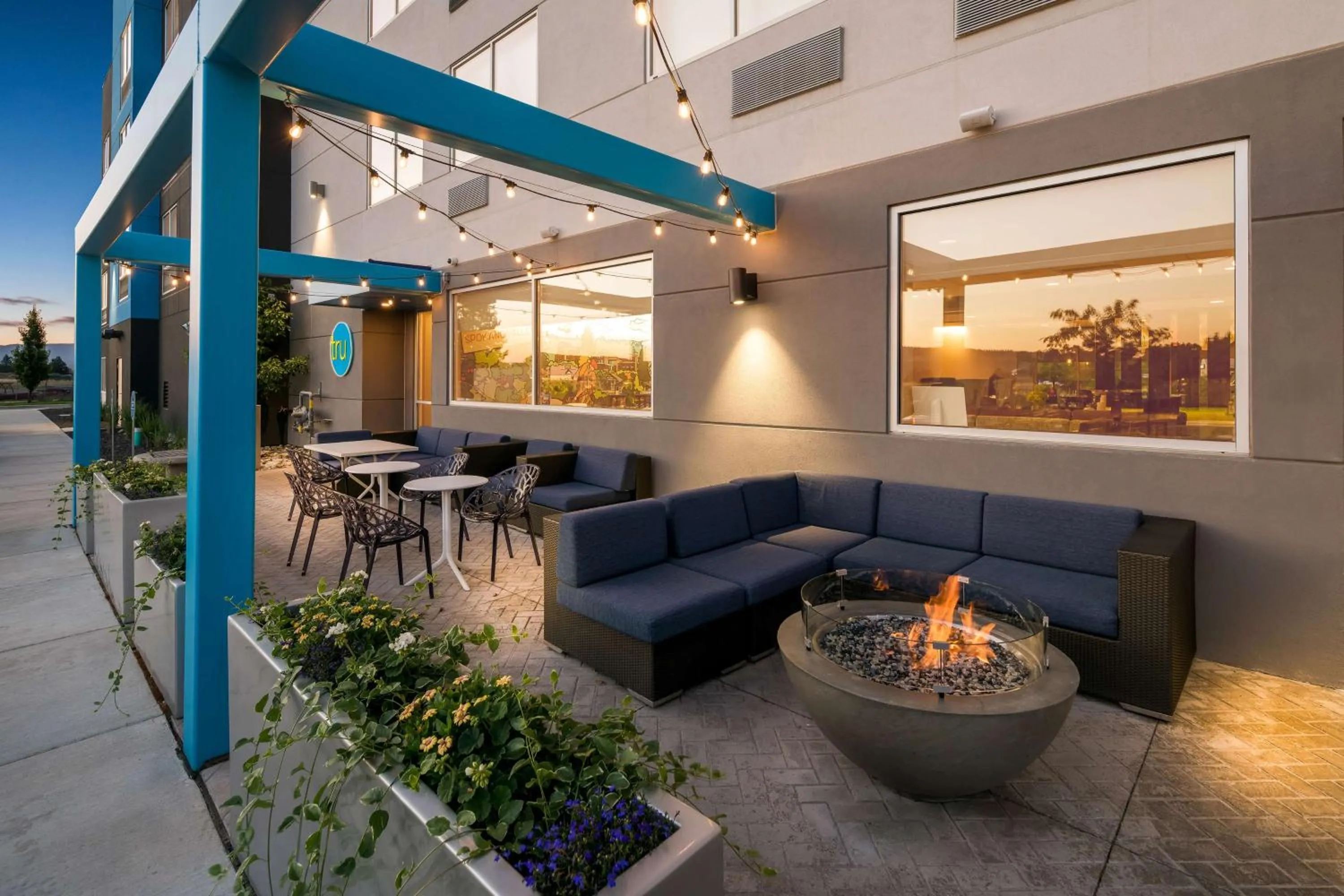 Patio in Tru By Hilton Spokane Valley, Wa