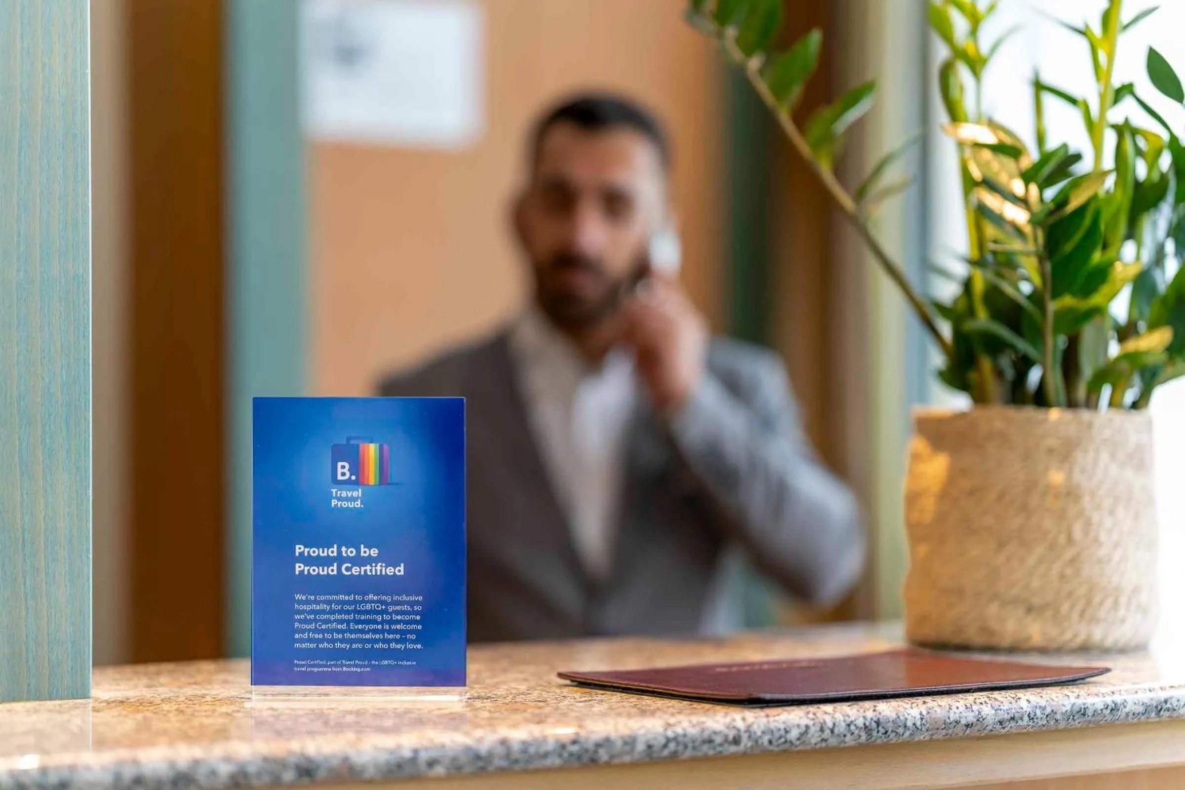 Lobby or reception in PLAZA INN Blankenburg Ditzingen, Sure Hotel Collection