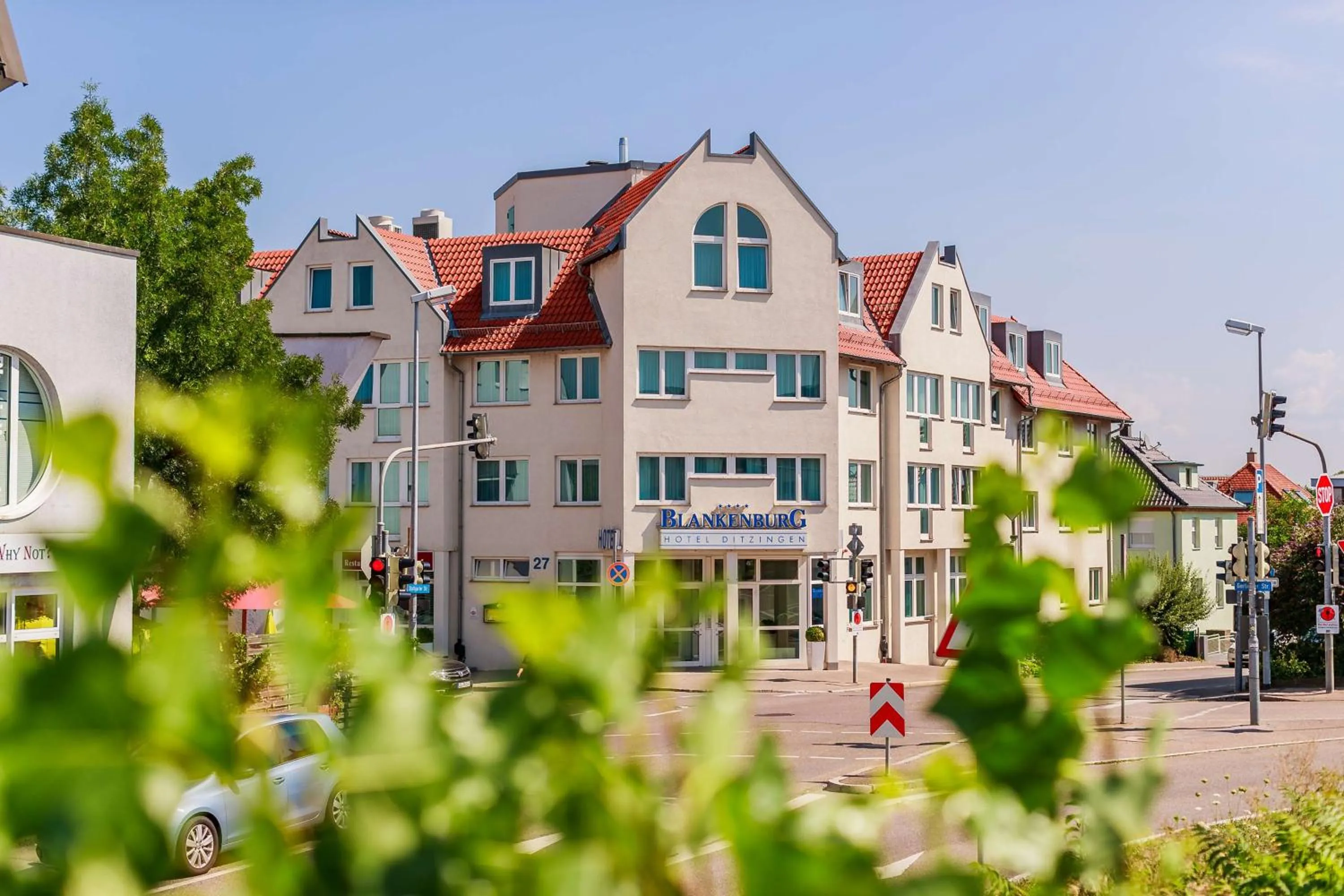Property building in PLAZA INN Blankenburg Ditzingen, Sure Hotel Collection