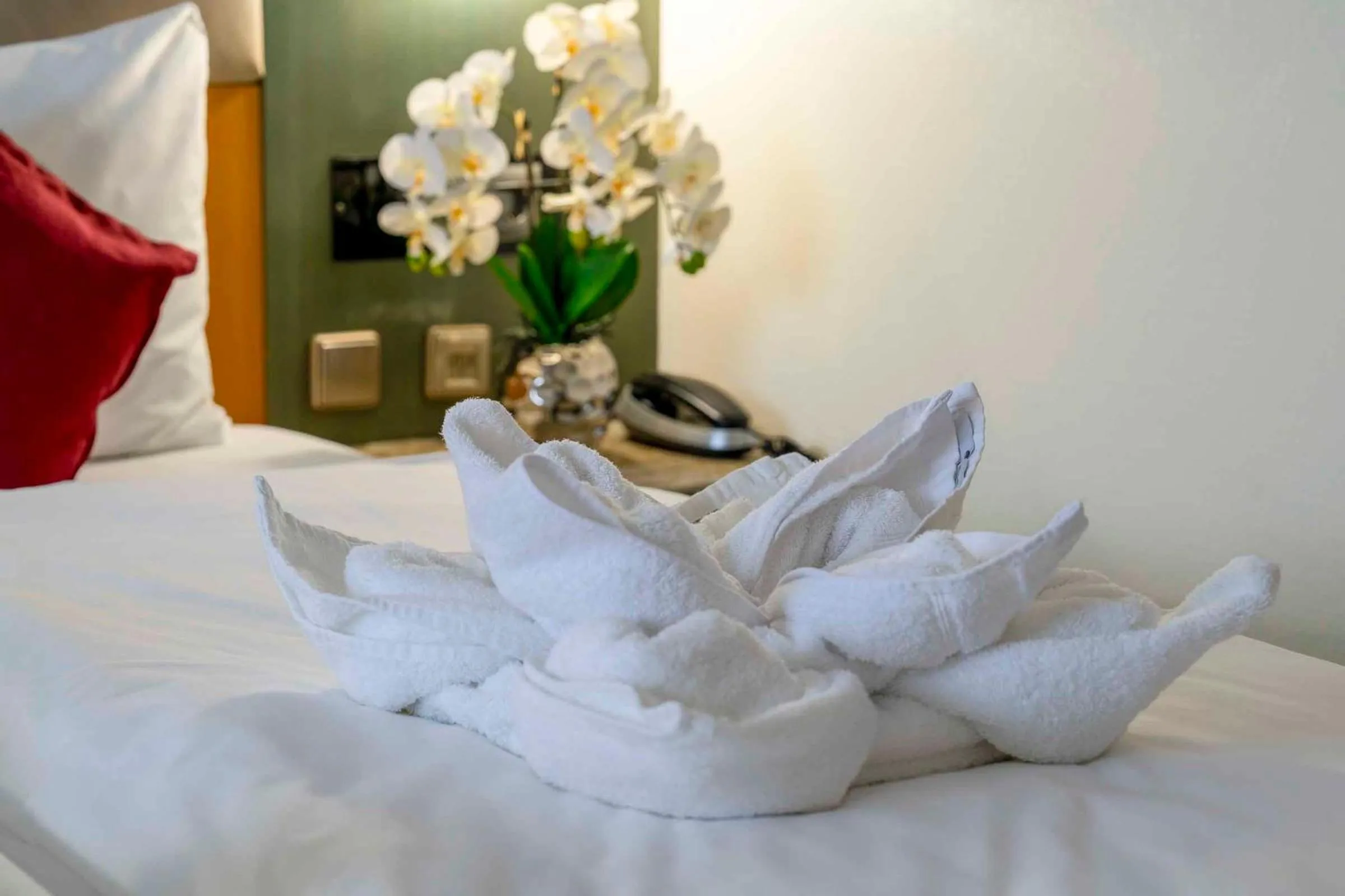 Bed in PLAZA INN Blankenburg Ditzingen, Sure Hotel Collection