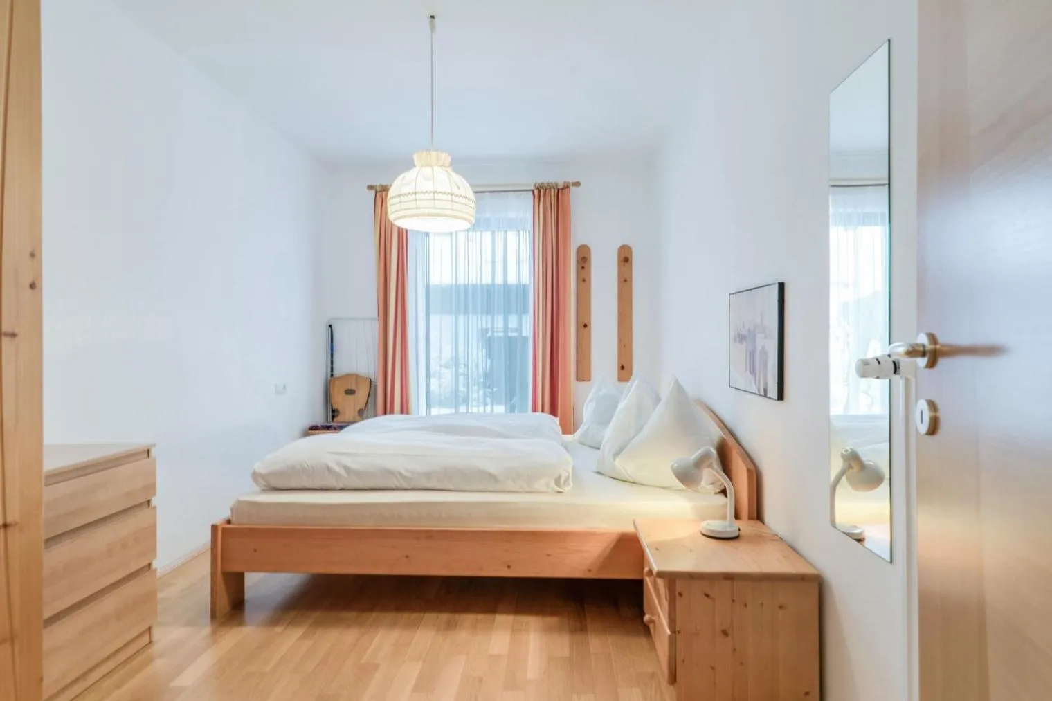 Bed in Apparthotel Feldhof - Living and Bistro