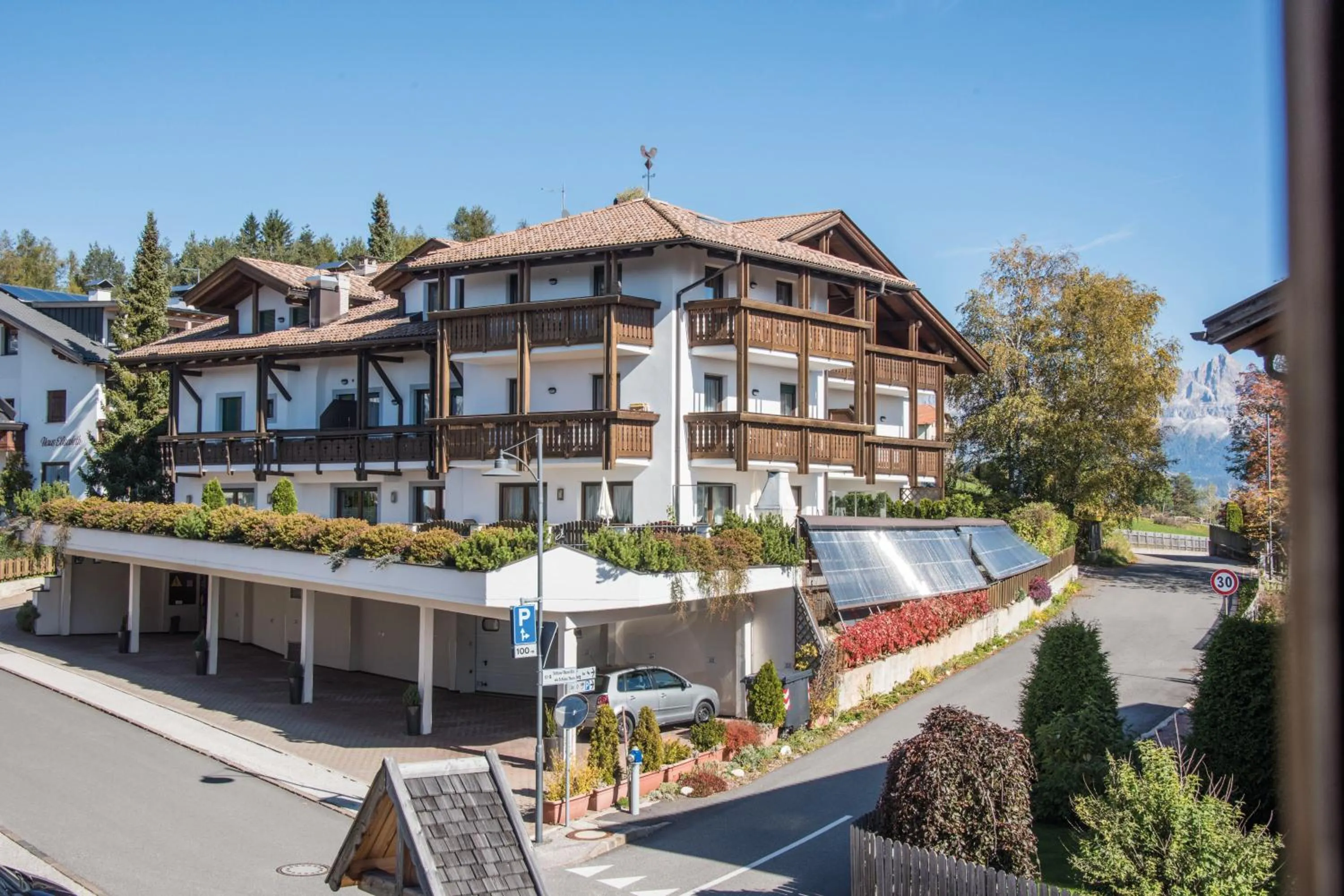 Facade/entrance in Apparthotel Feldhof - Living and Bistro