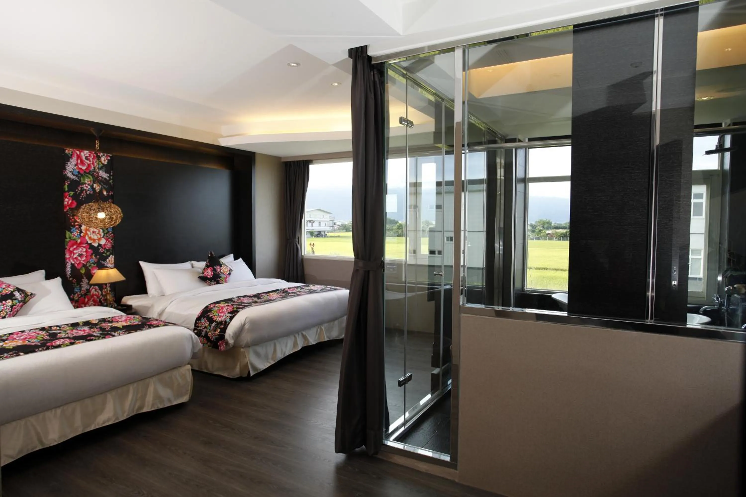 Photo of the whole room, Bed in Pokara Resort