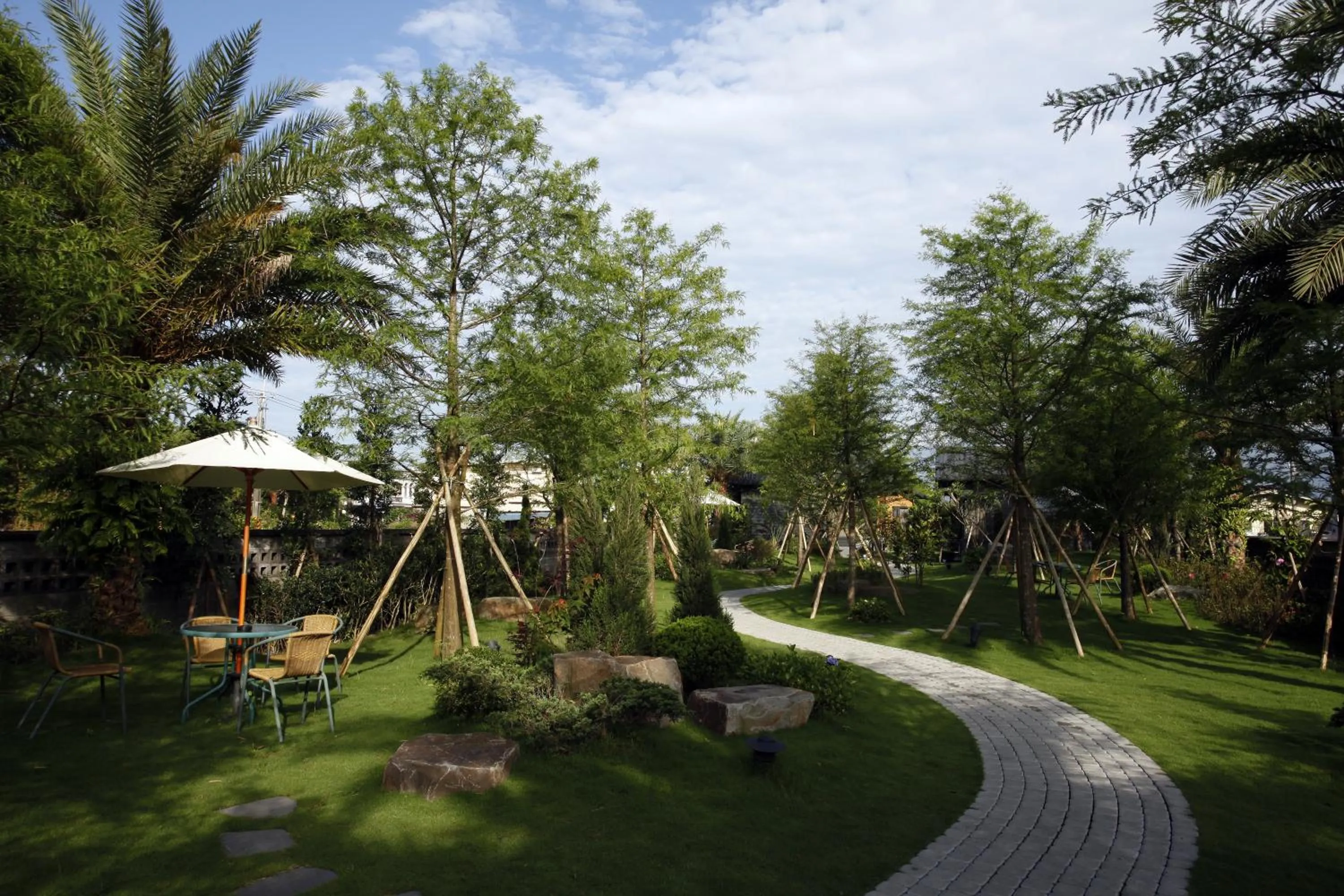 Garden in Pokara Resort