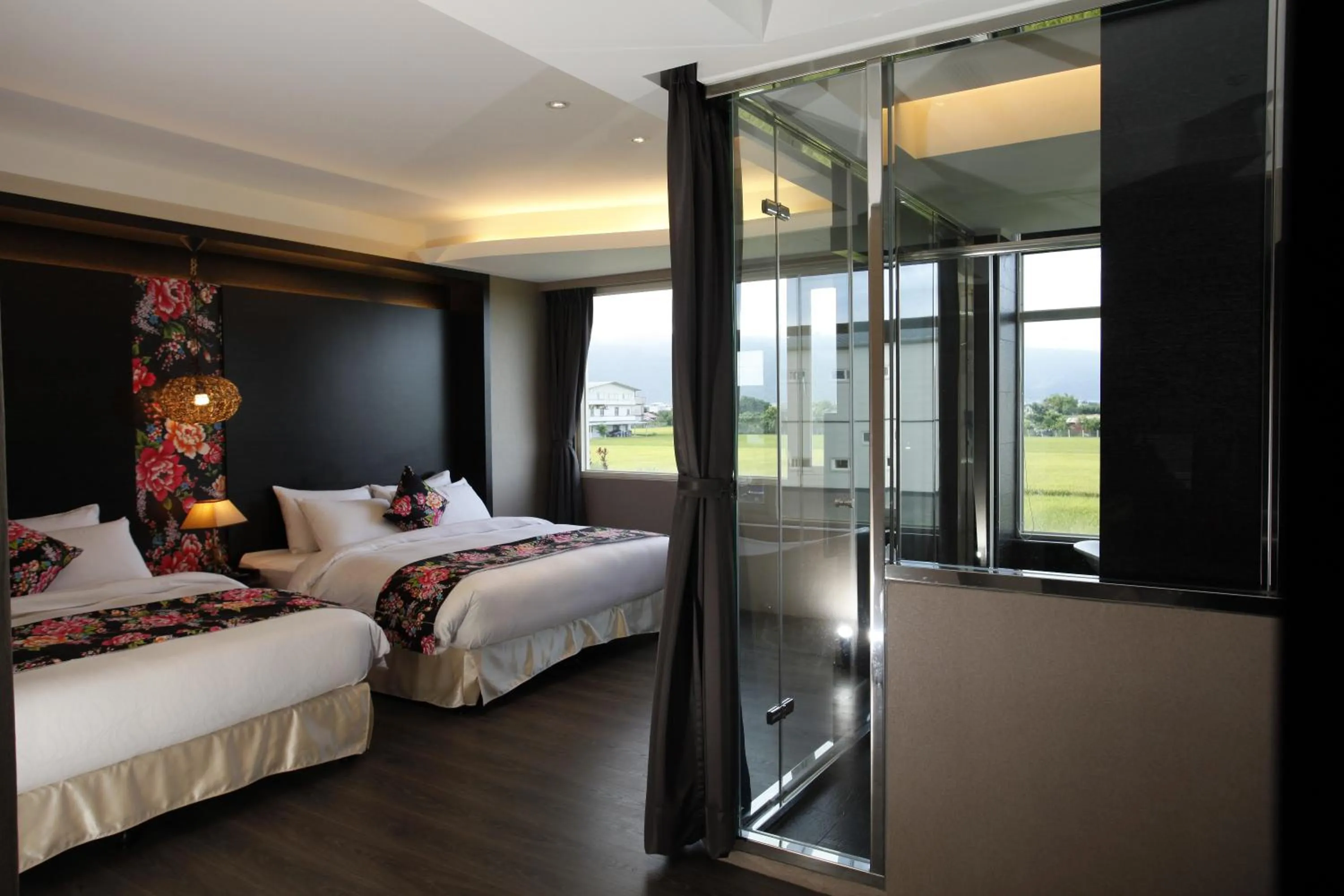 Photo of the whole room, Bed in Pokara Resort