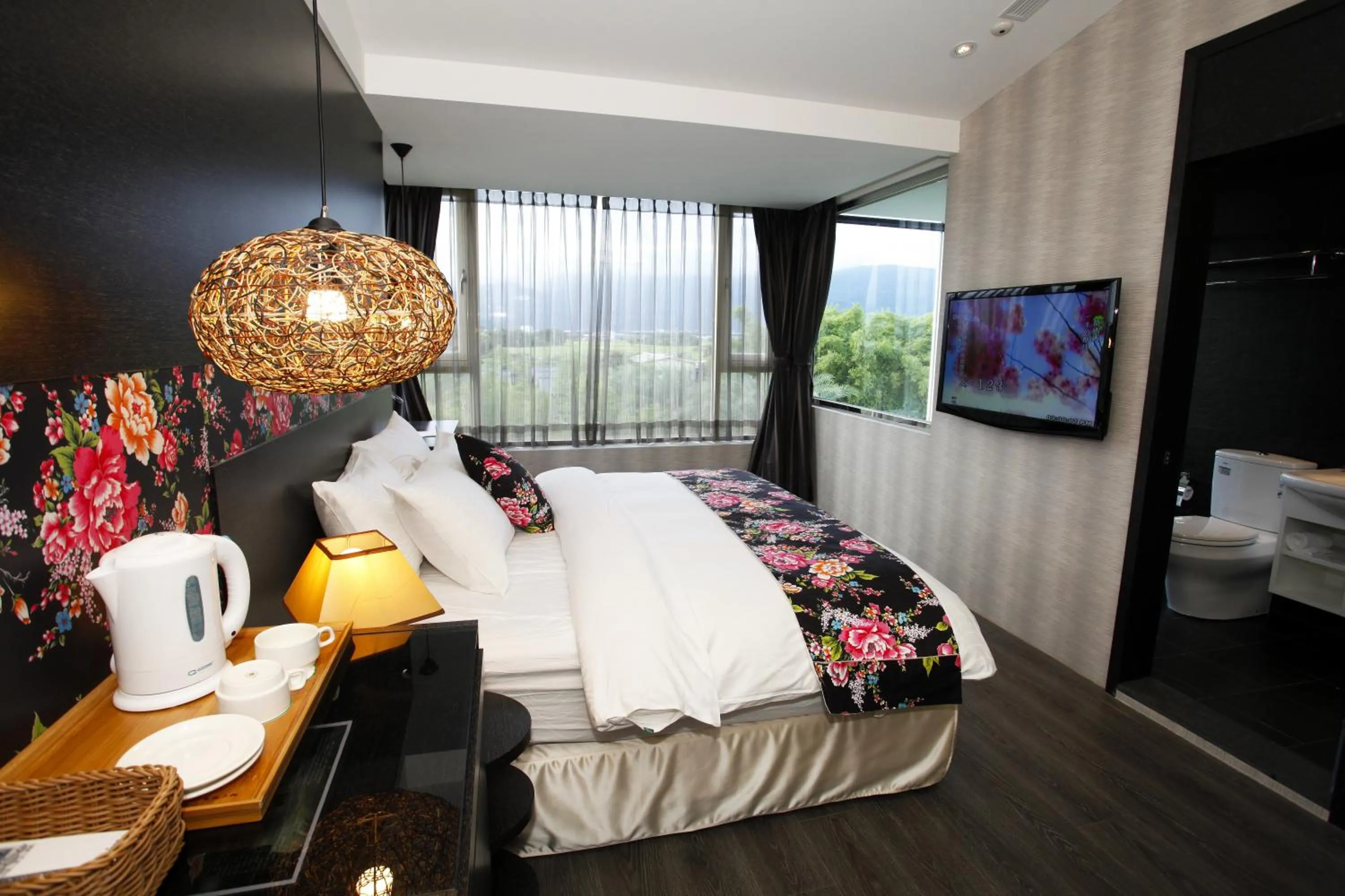 Photo of the whole room, Bed in Pokara Resort