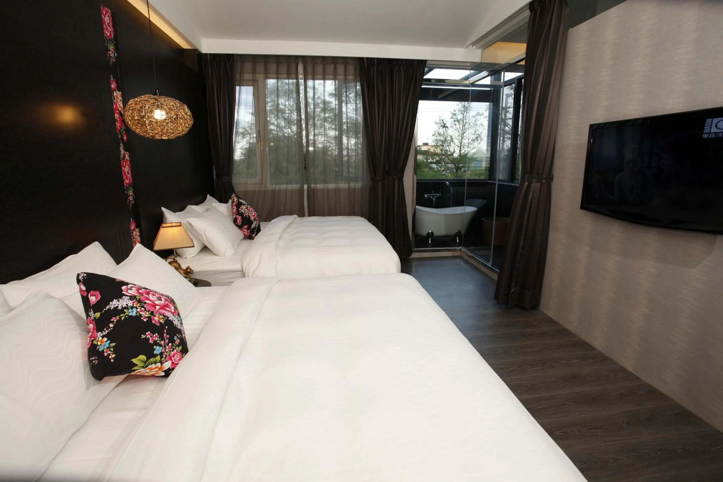 Photo of the whole room, Bed in Pokara Resort