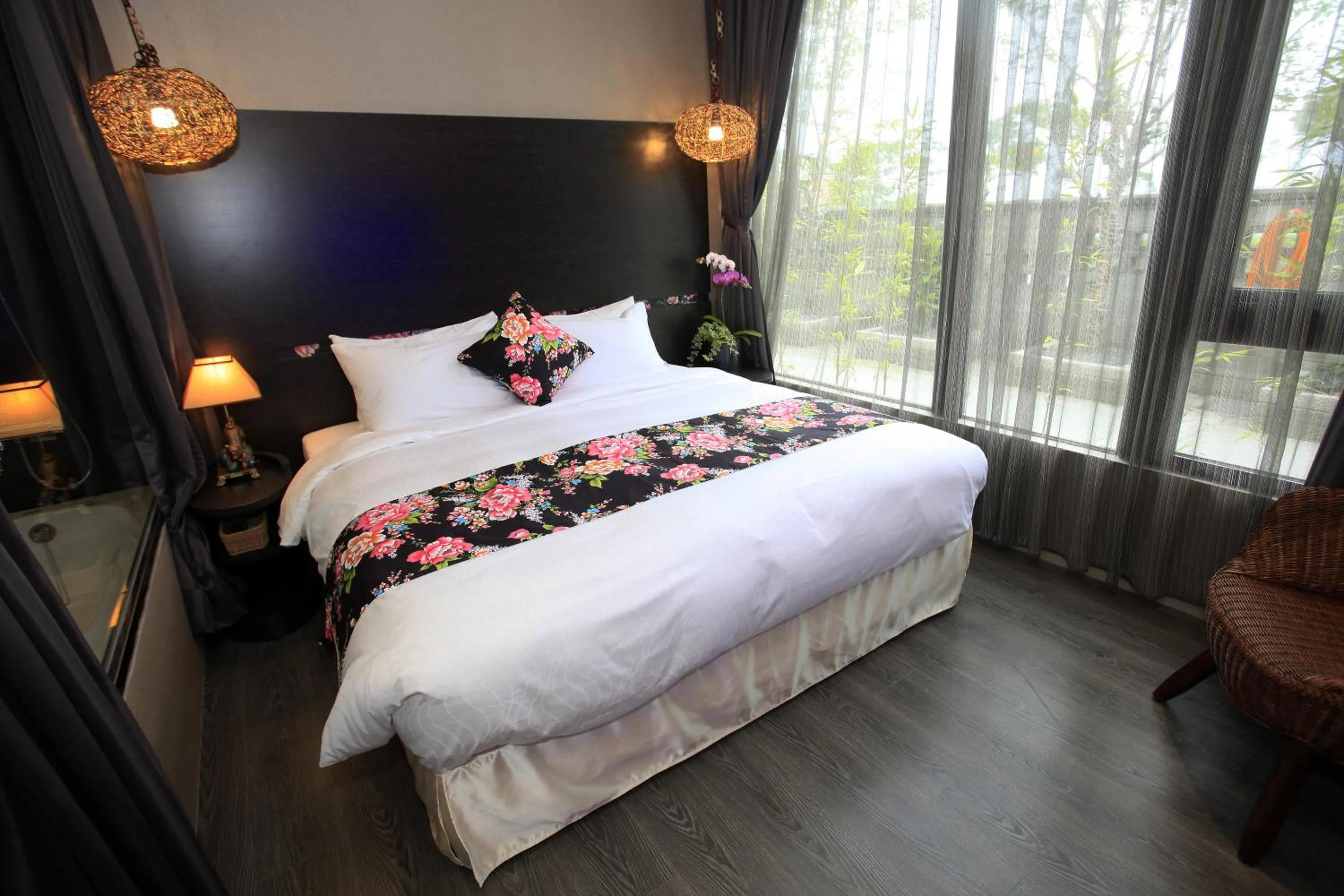 Photo of the whole room, Bed in Pokara Resort