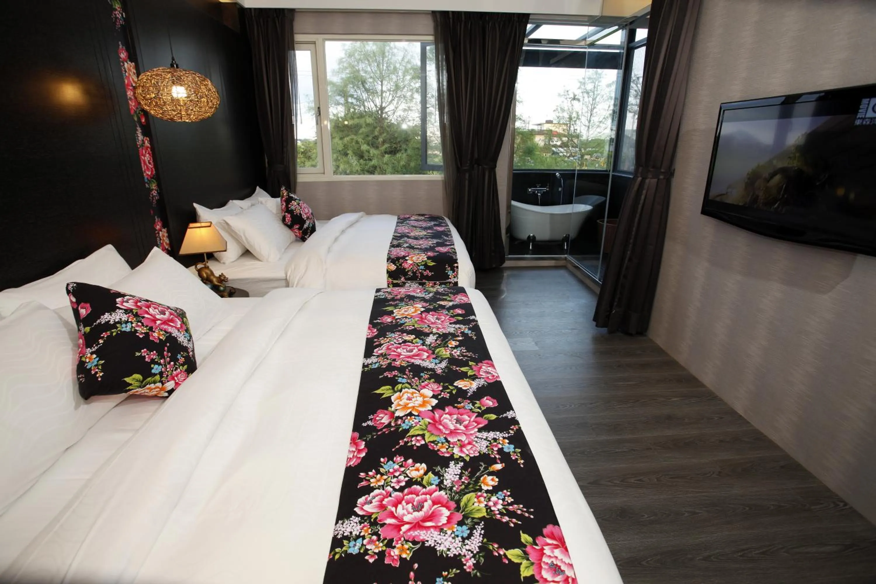 Photo of the whole room, Bed in Pokara Resort