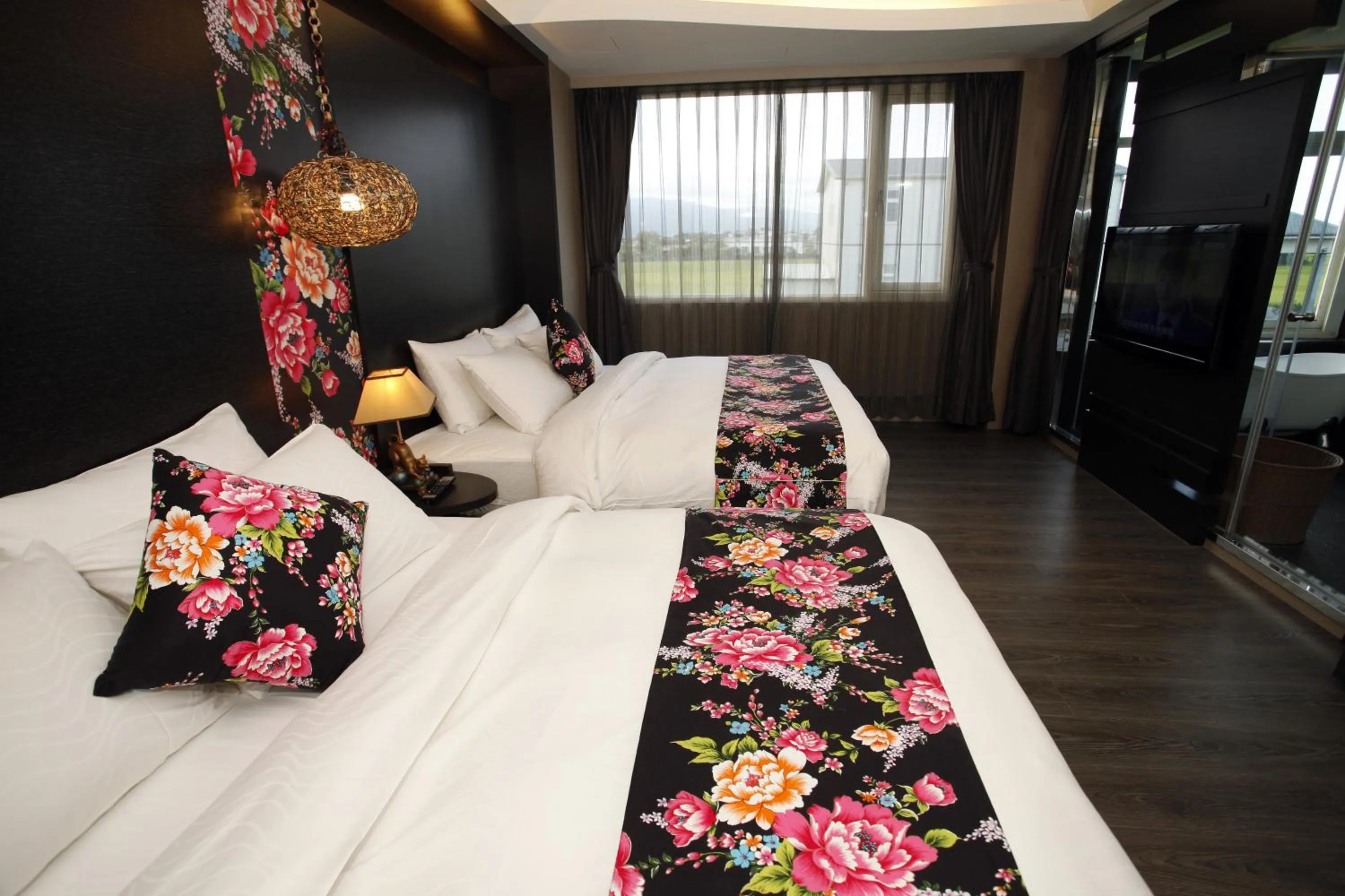 Photo of the whole room, Bed in Pokara Resort