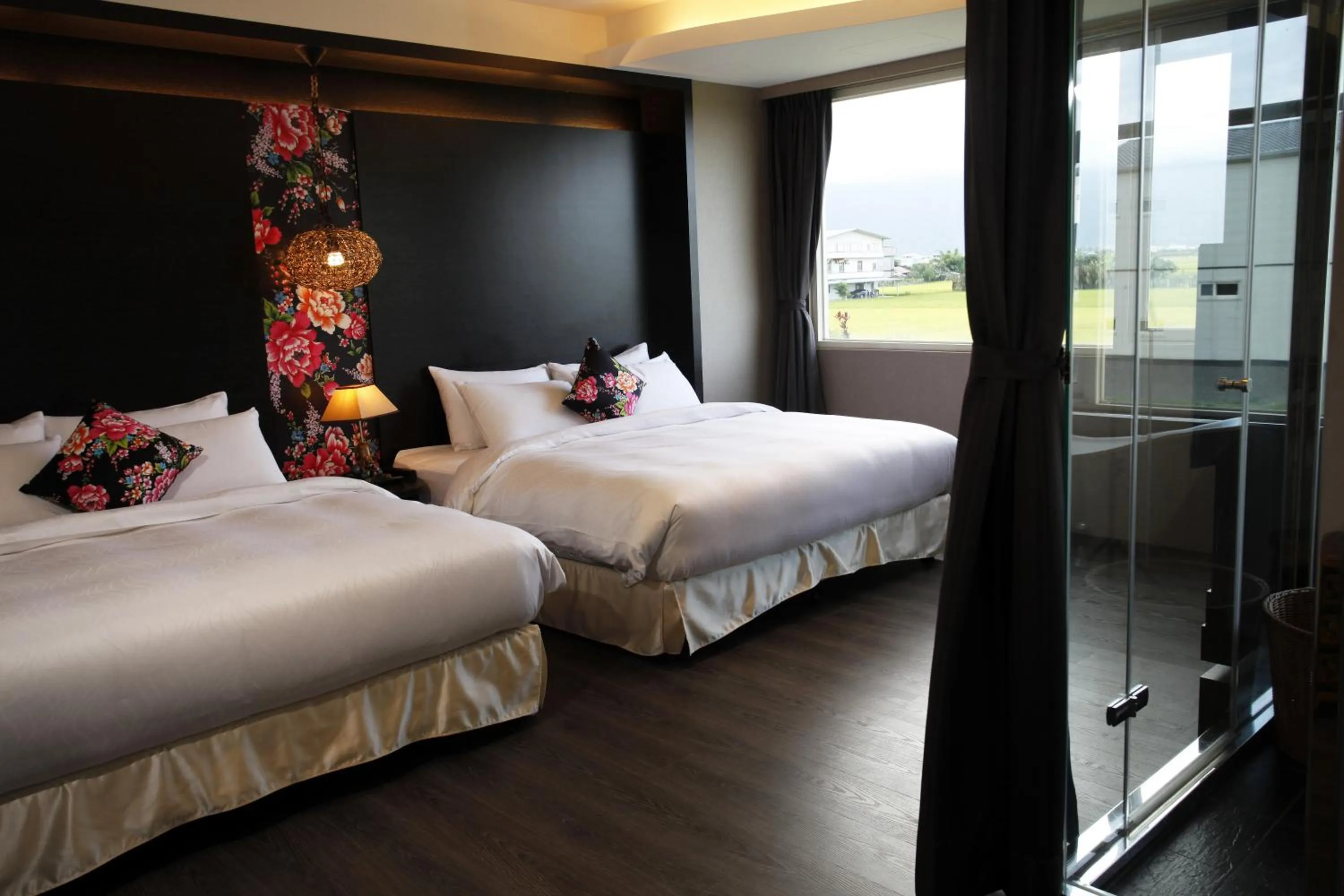 Photo of the whole room, Bed in Pokara Resort