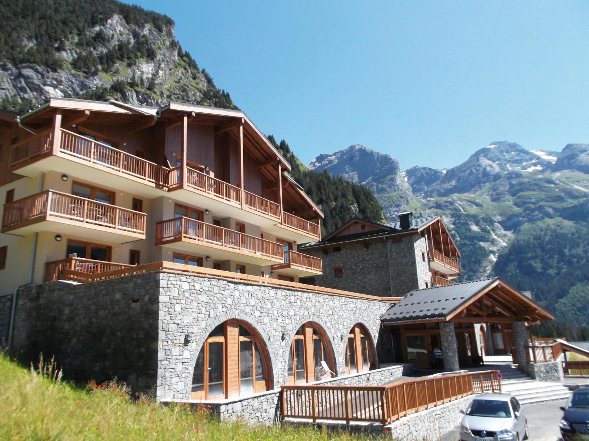 Property building in Lagrange Vacances Les Hauts de la Vanoise