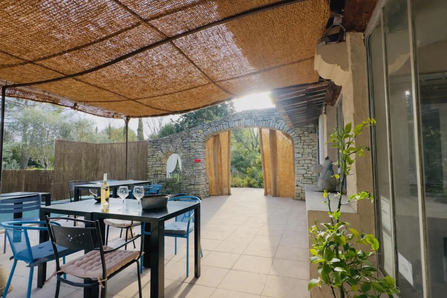 Patio in Mas la Provence