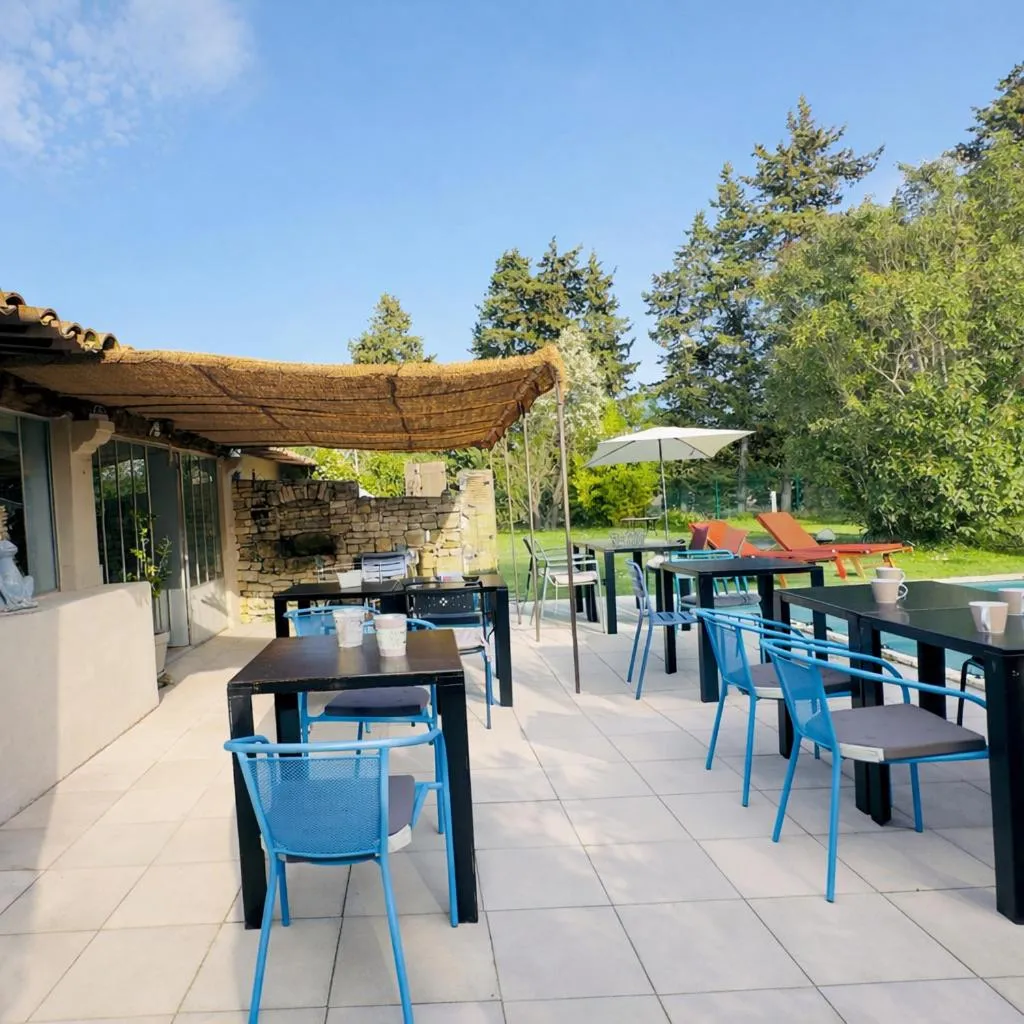 Patio in Mas la Provence