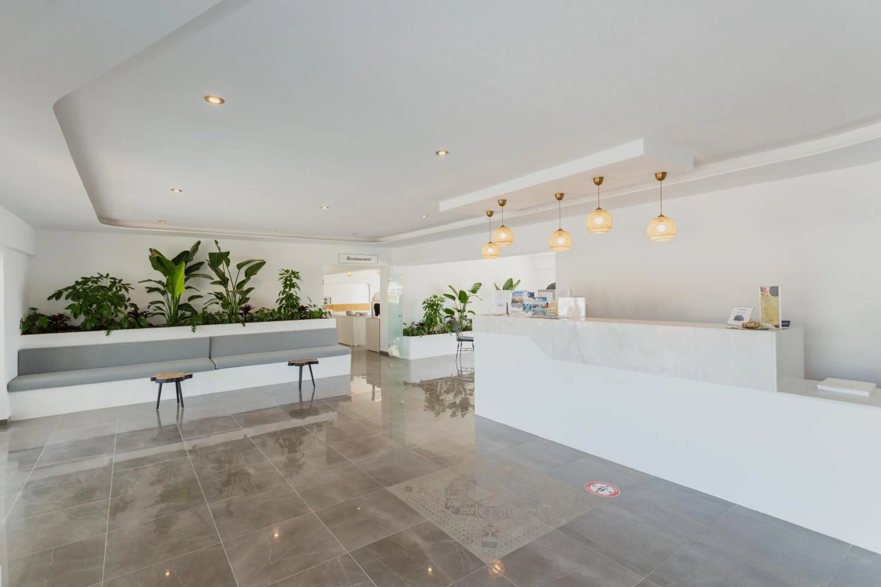 Lobby or reception in Belmare Hotel