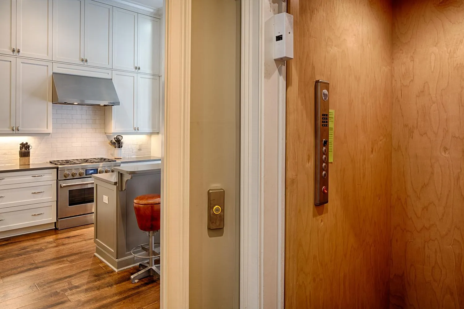 elevator in Liberty Street Redbrick Town and Carriage House