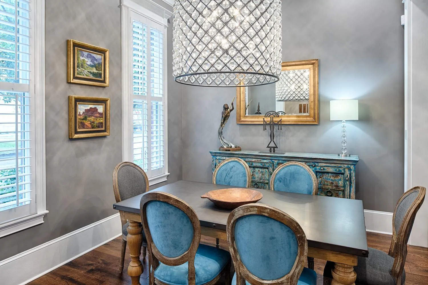 Dining area in Liberty Street Redbrick Town and Carriage House