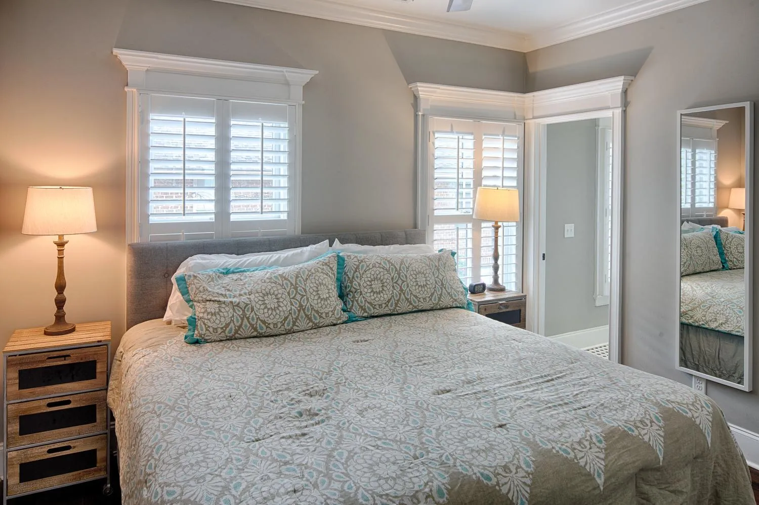 Bed in Liberty Street Redbrick Town and Carriage House