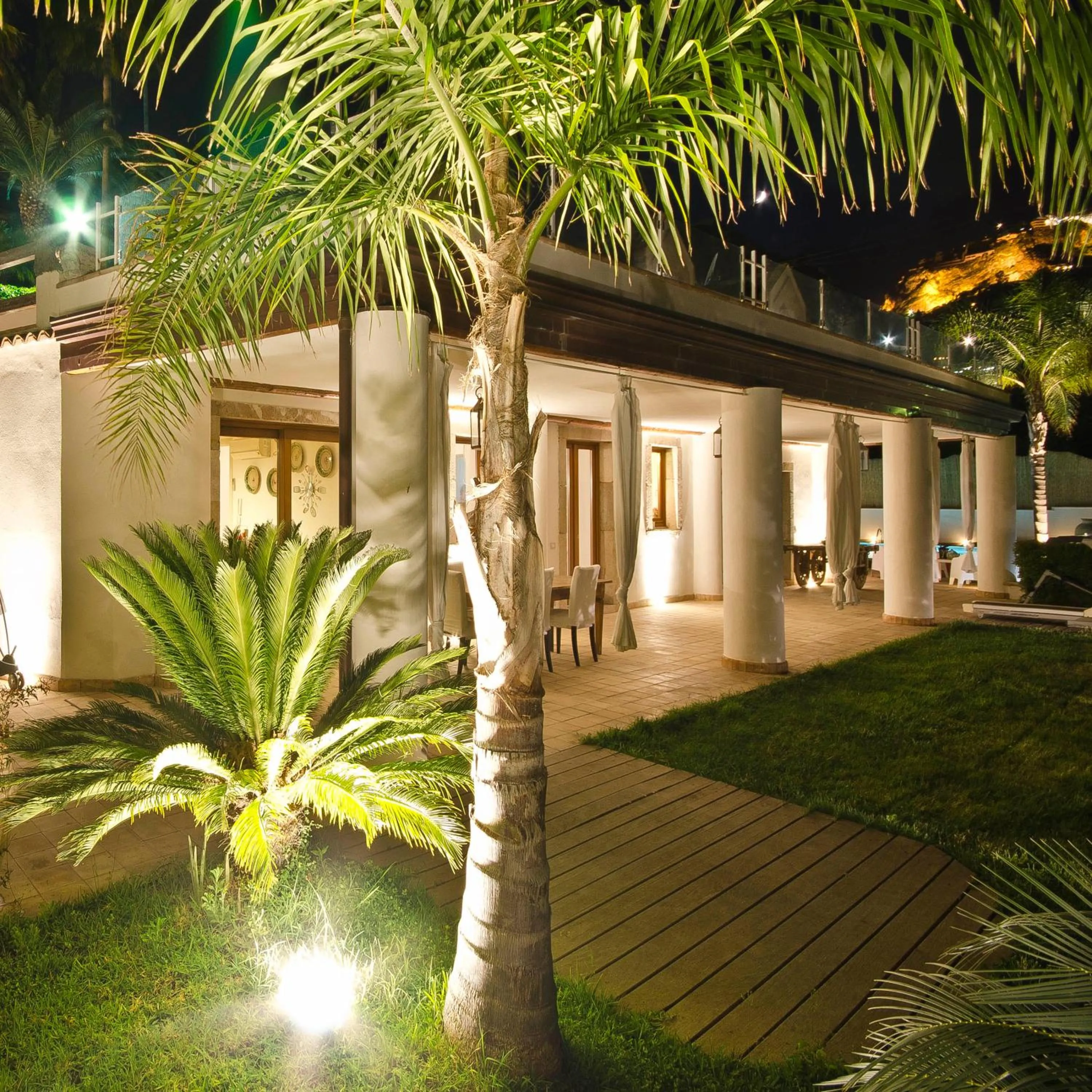 Garden in Villa Zagara Garden Spectacular Sea View in Taormina