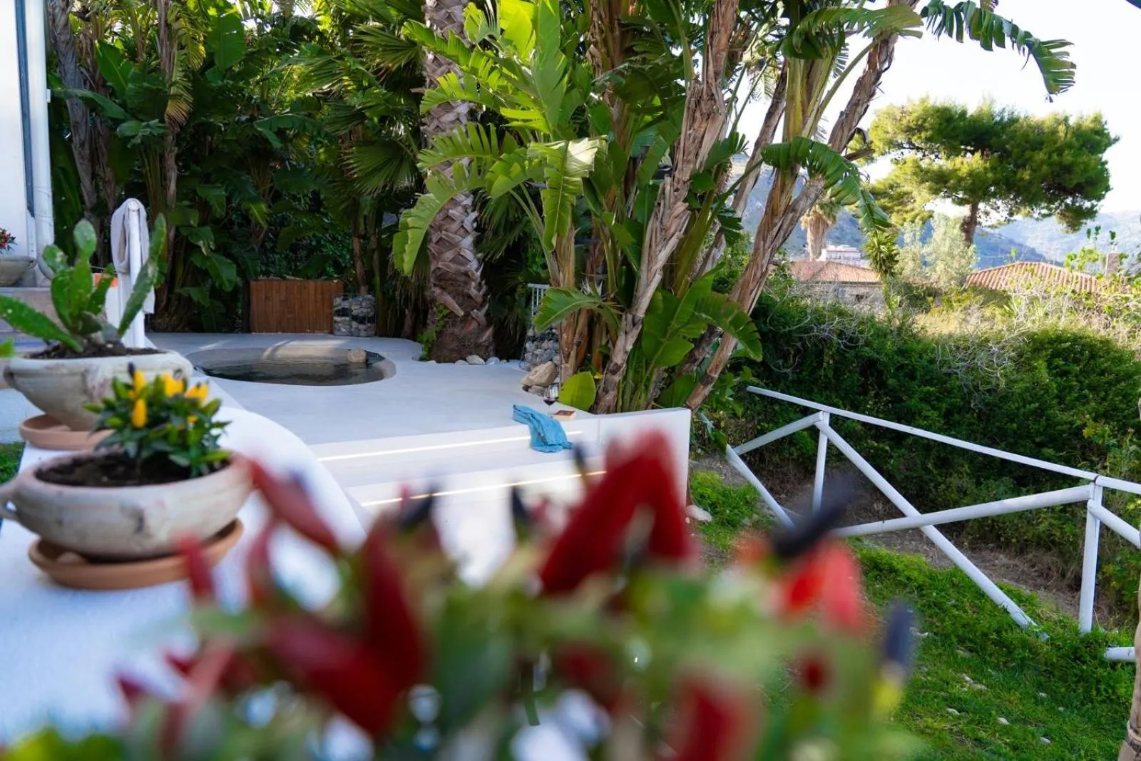 Garden view in Villa Zagara Garden Spectacular Sea View in Taormina