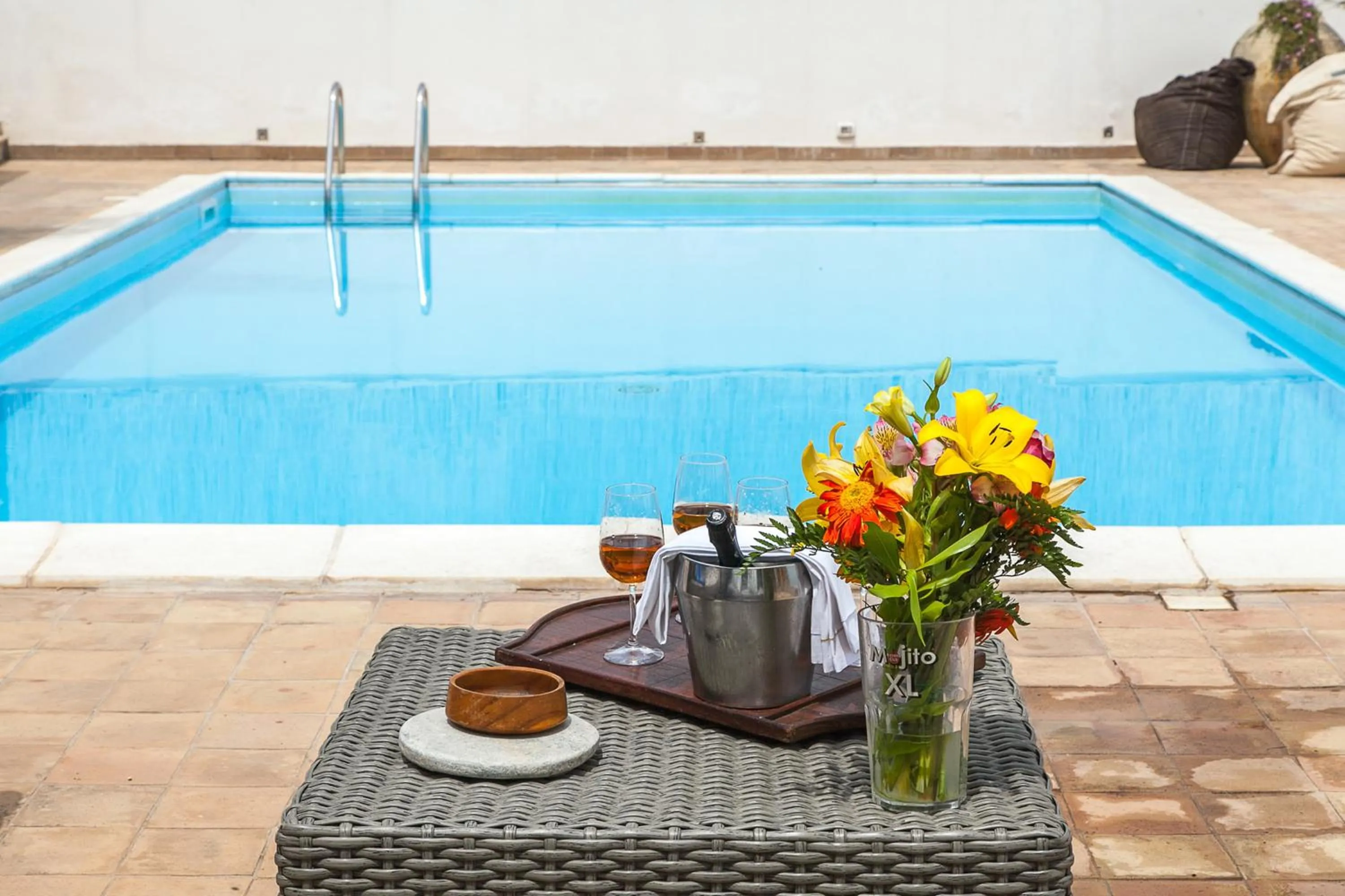 Swimming pool in Villa Zagara Garden Spectacular Sea View in Taormina
