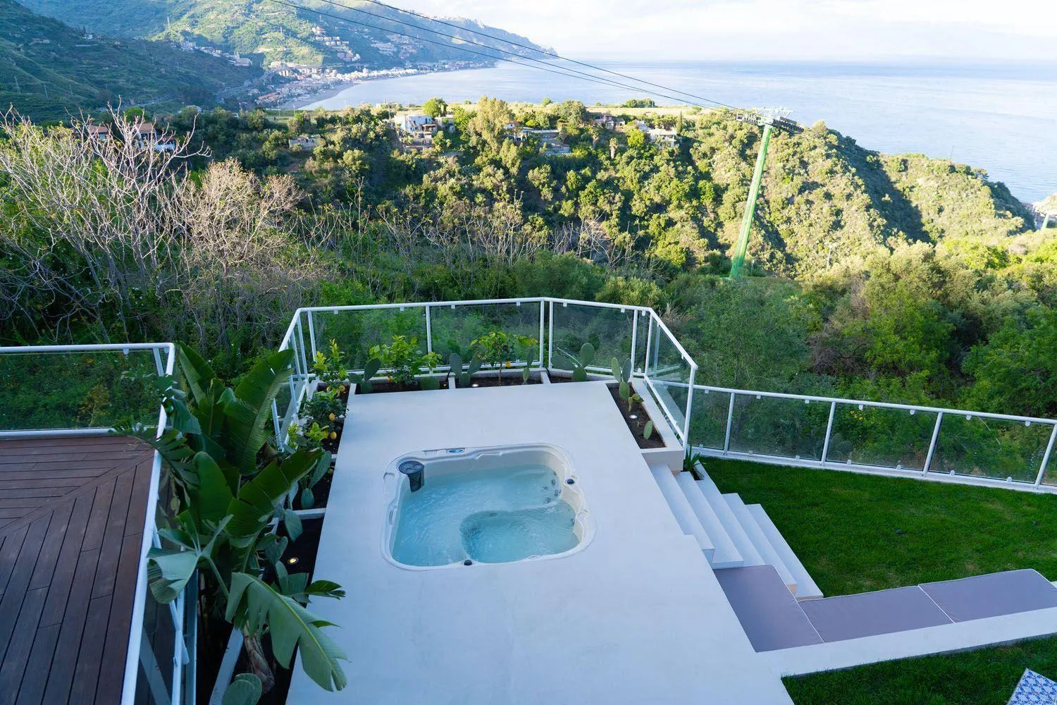 Day in Villa Zagara Garden Spectacular Sea View in Taormina