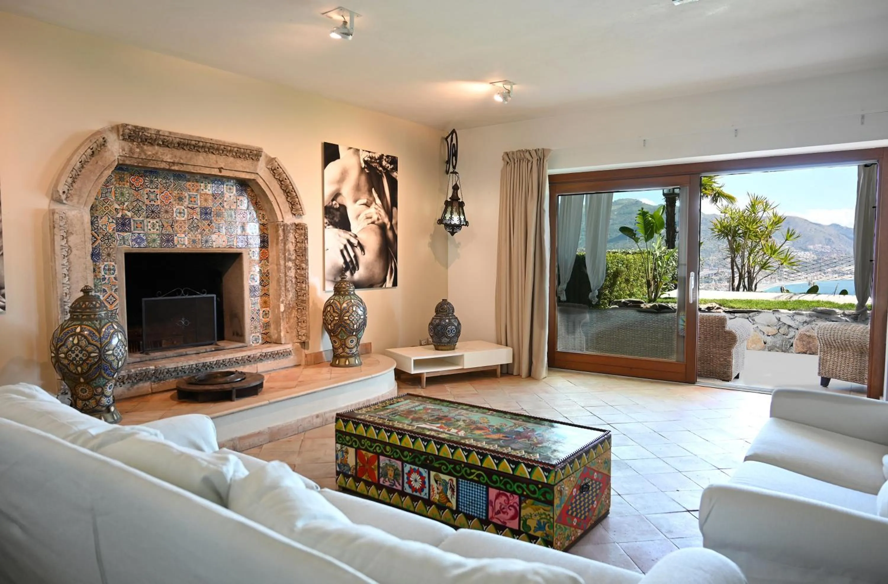 BBQ facilities in Villa Zagara Garden Spectacular Sea View in Taormina