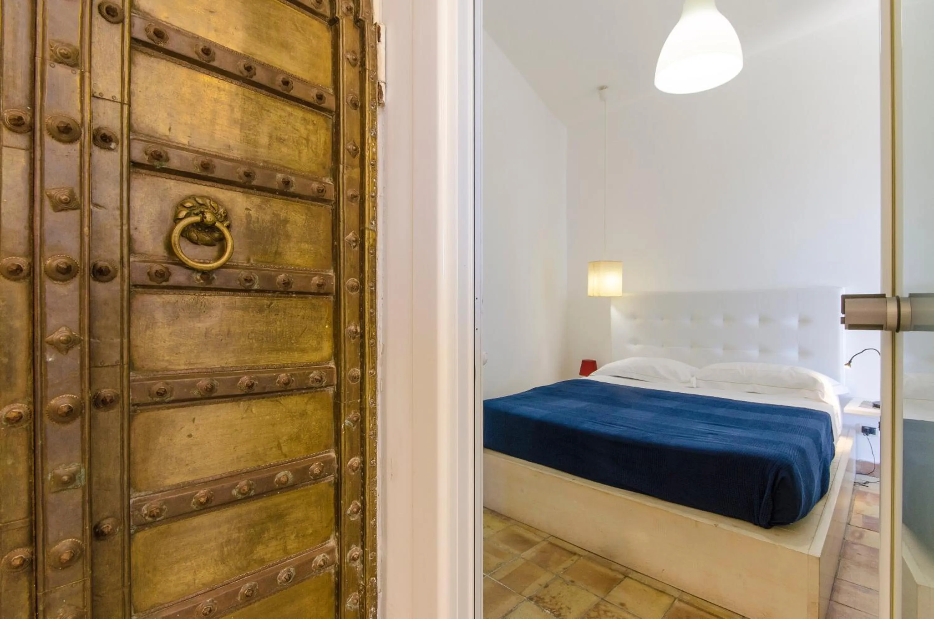 Bed in Villa Zagara Garden Spectacular Sea View in Taormina