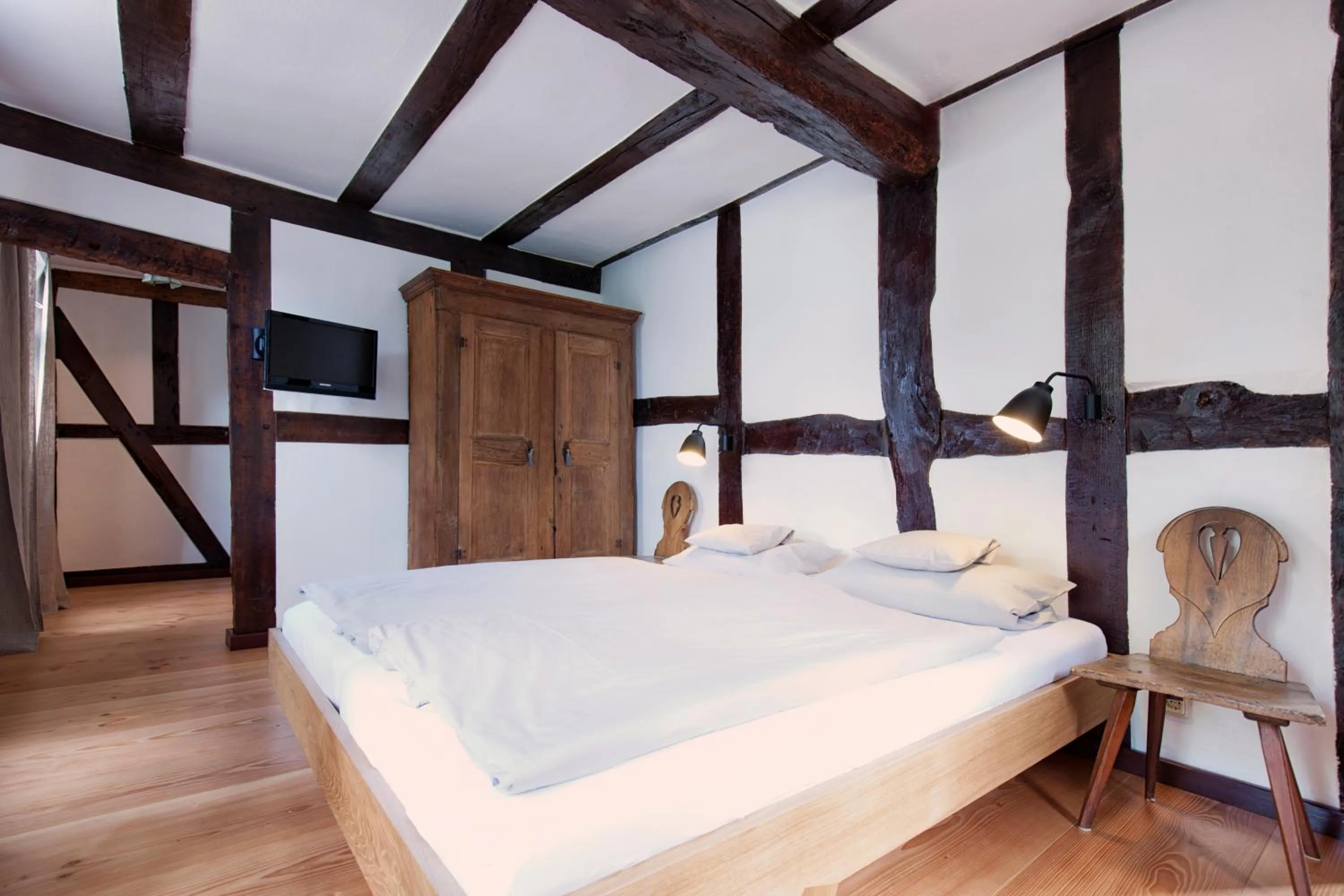 Bed in Romantik Hotel Alte Vogtei