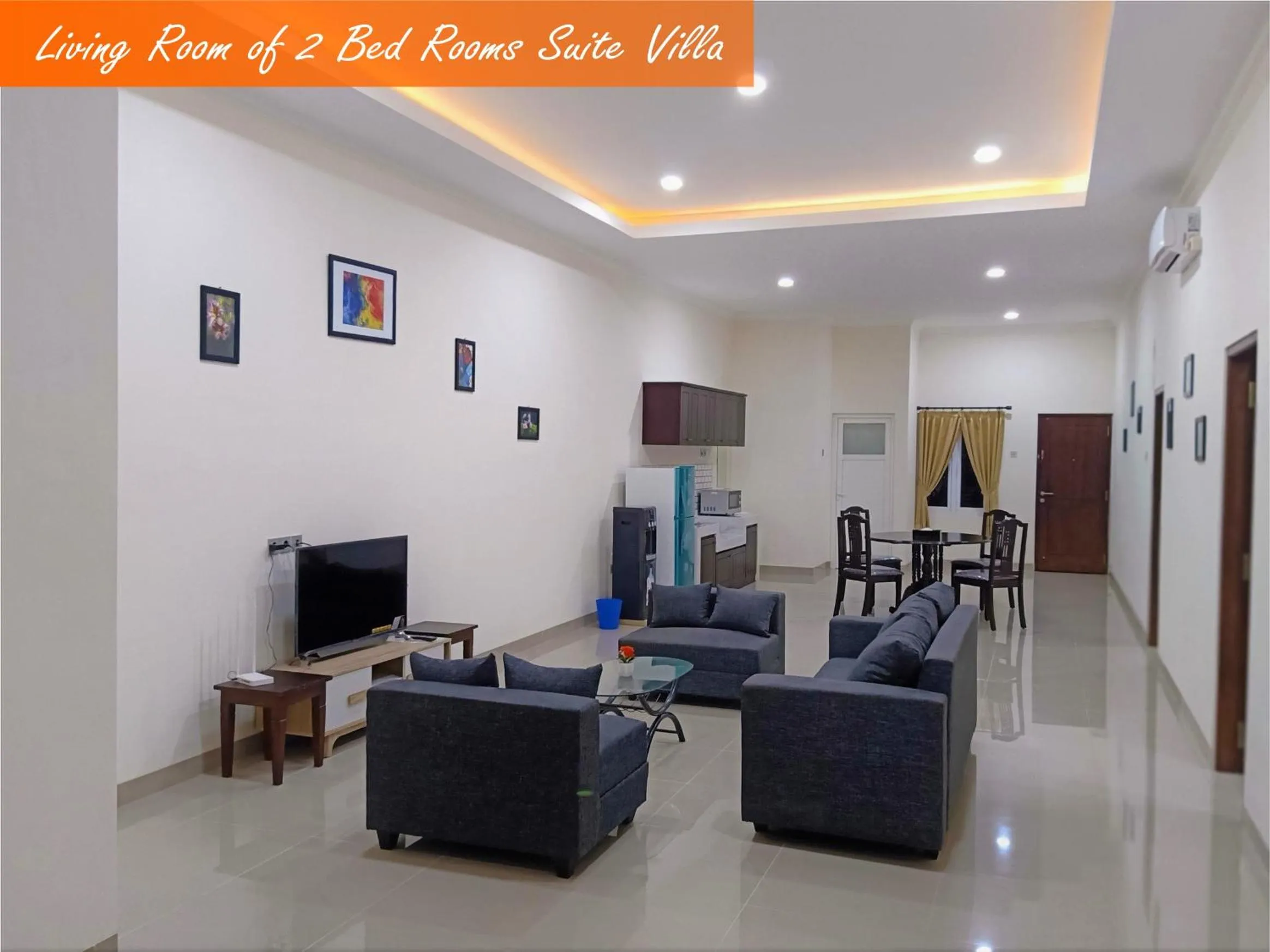 Living room in Asoka Resort Banten