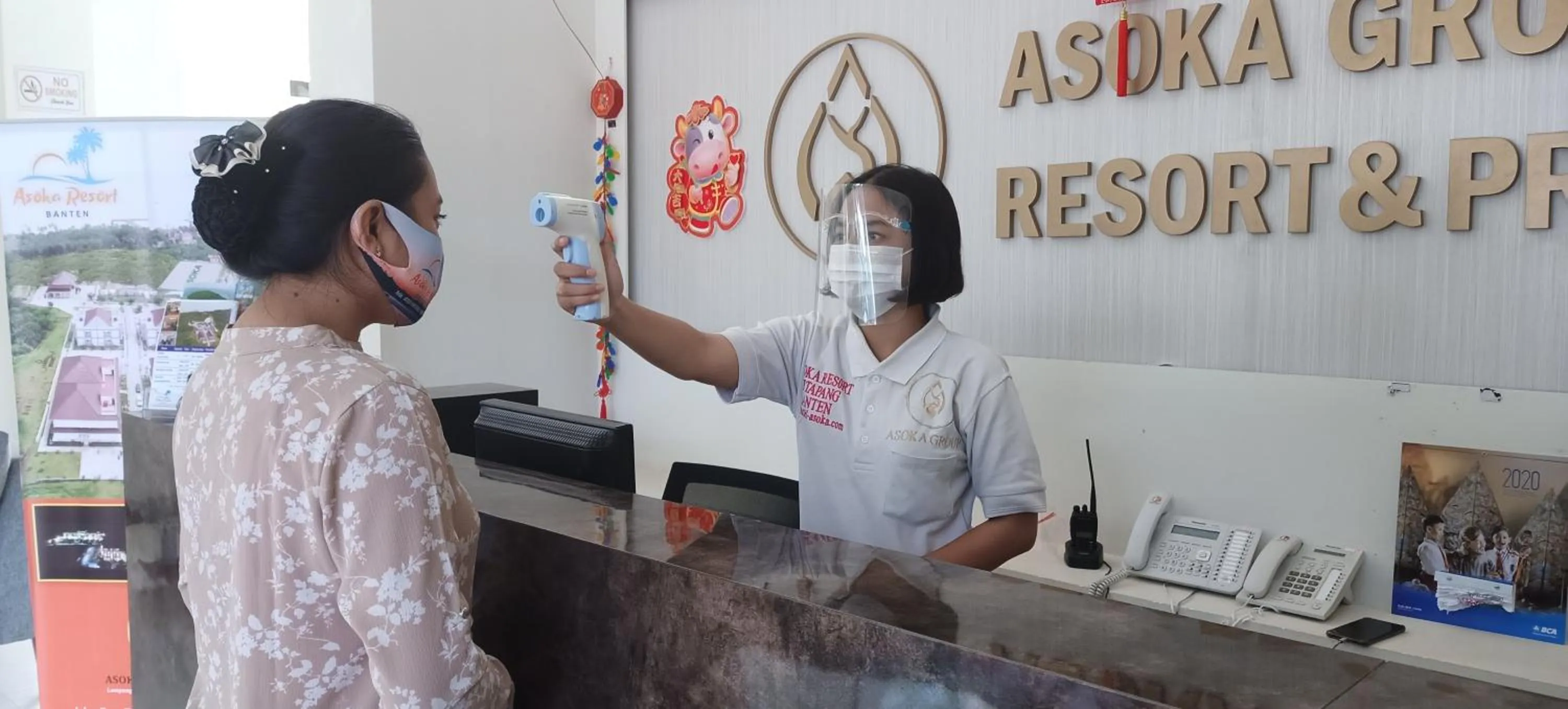 Staff in Asoka Resort Banten