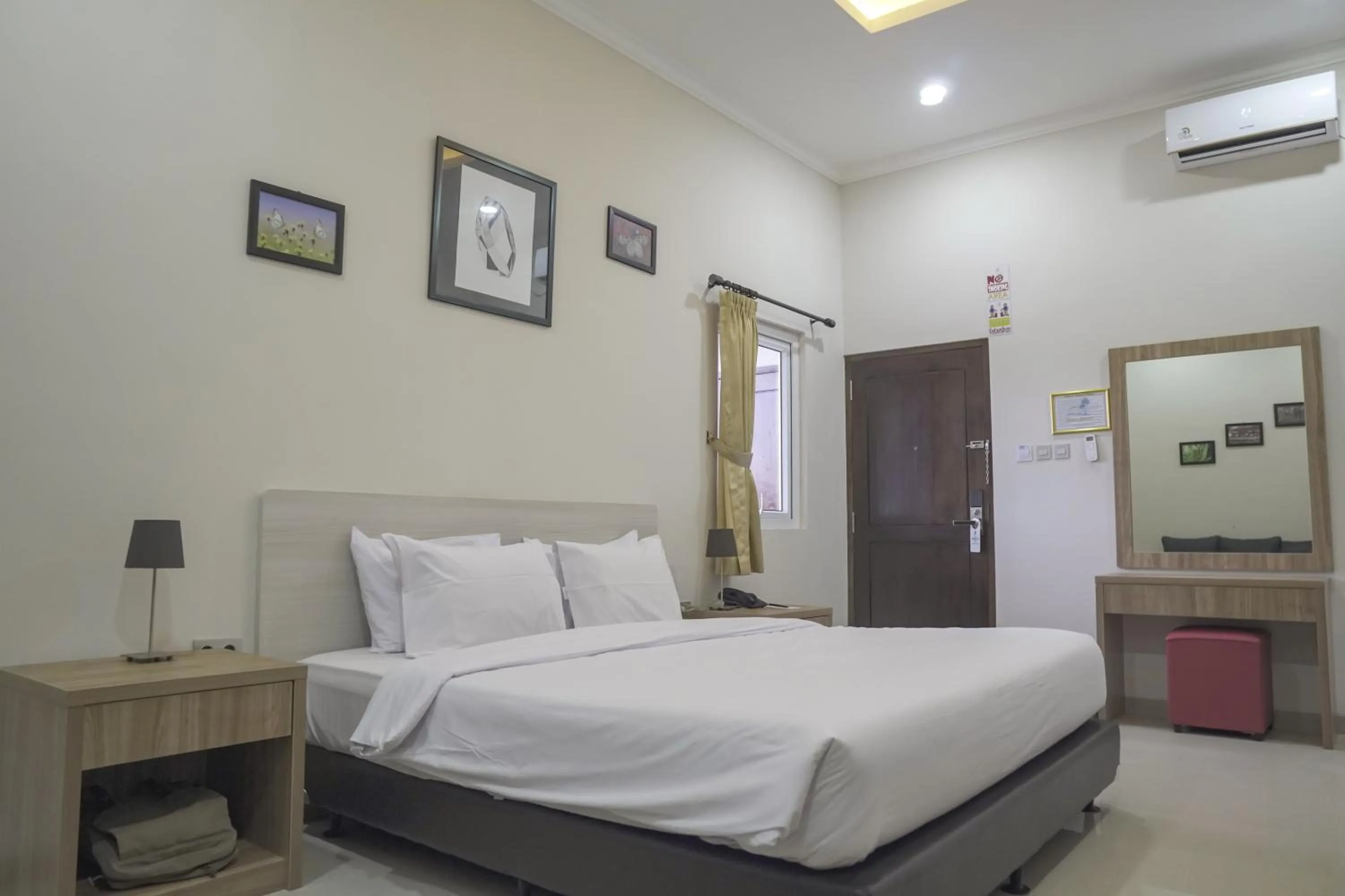 Bed in Asoka Resort Banten