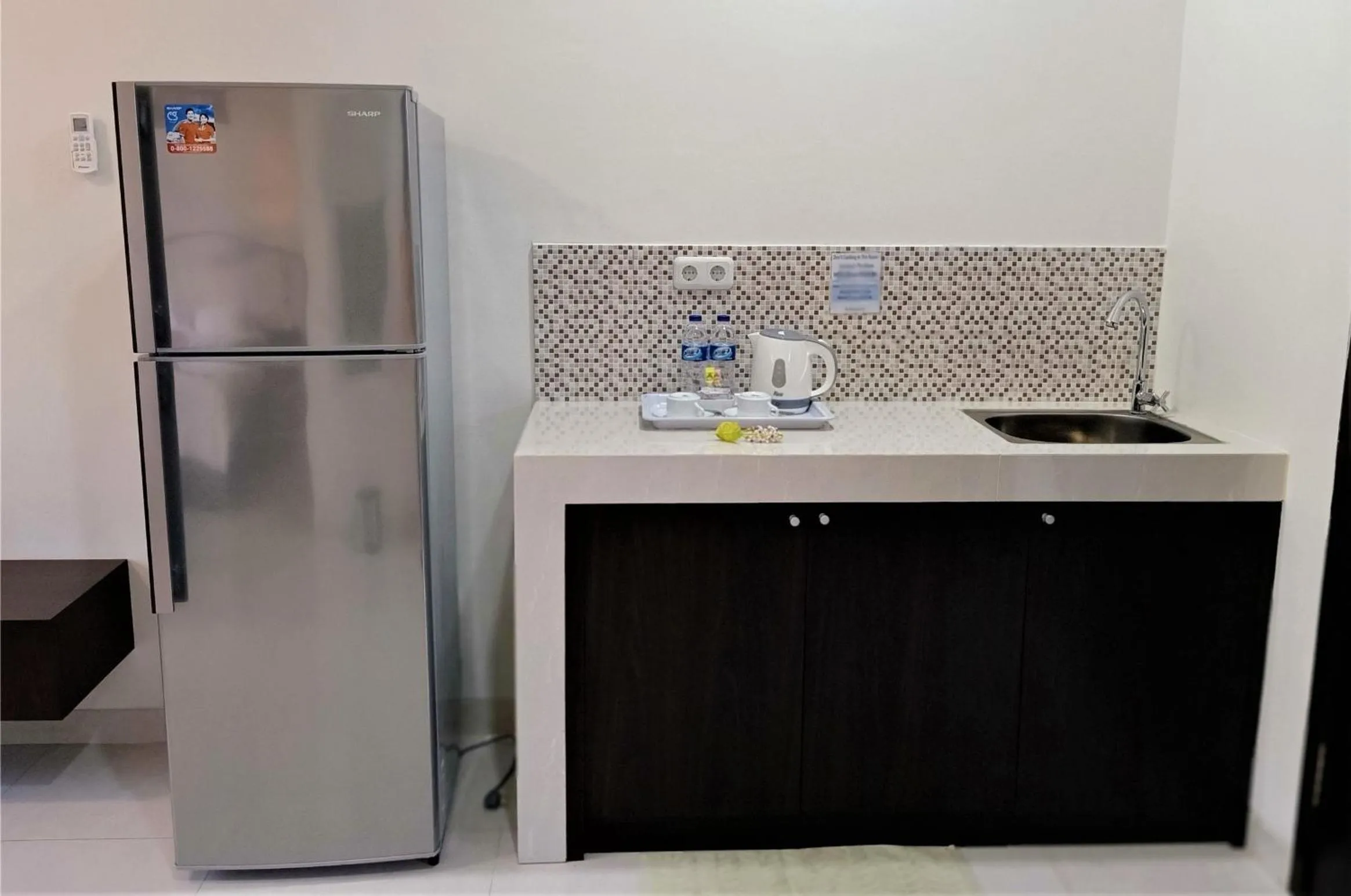 Communal kitchen in Asoka Resort Banten