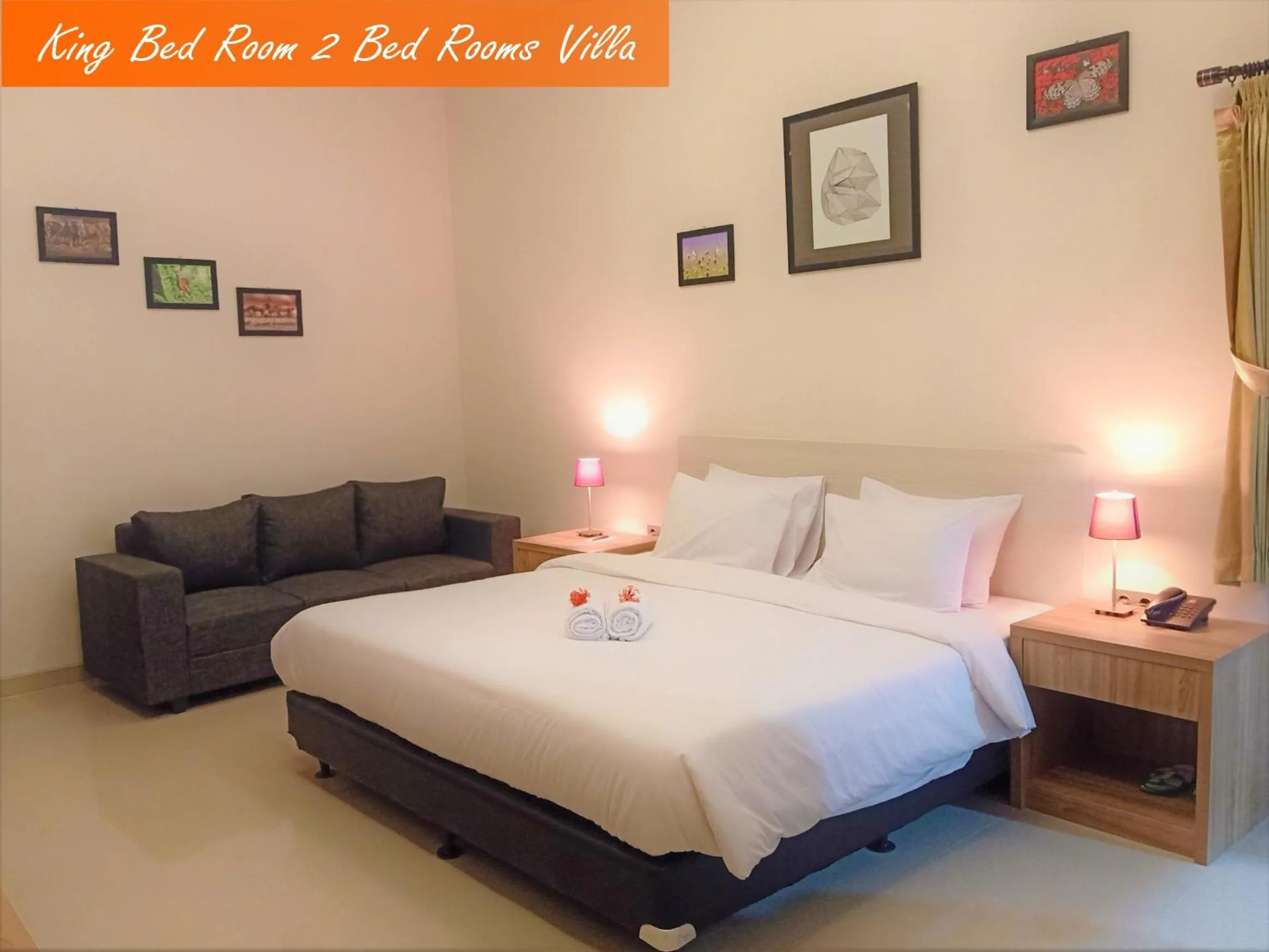 Bedroom in Asoka Resort Banten