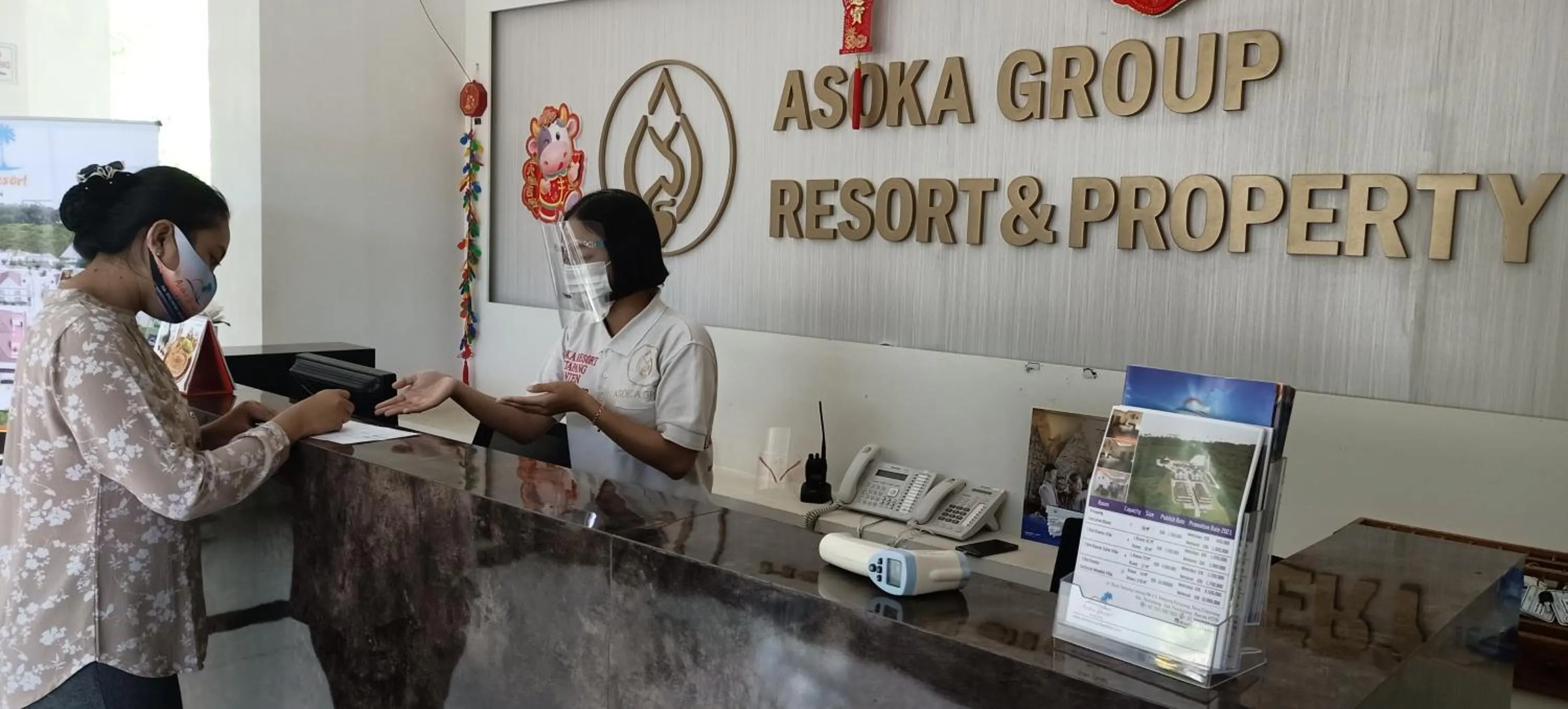 Lobby or reception in Asoka Resort Banten