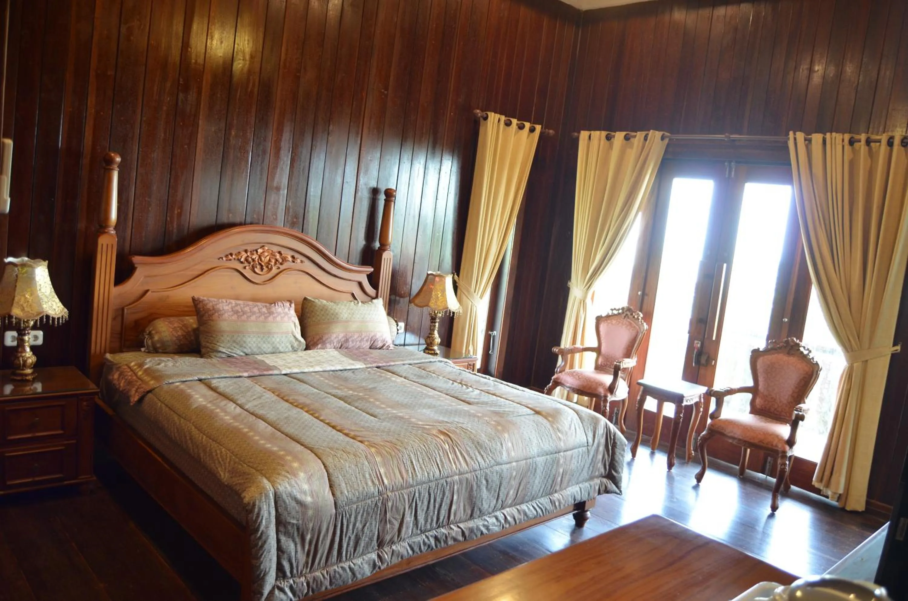 Bed in Asoka Resort Banten