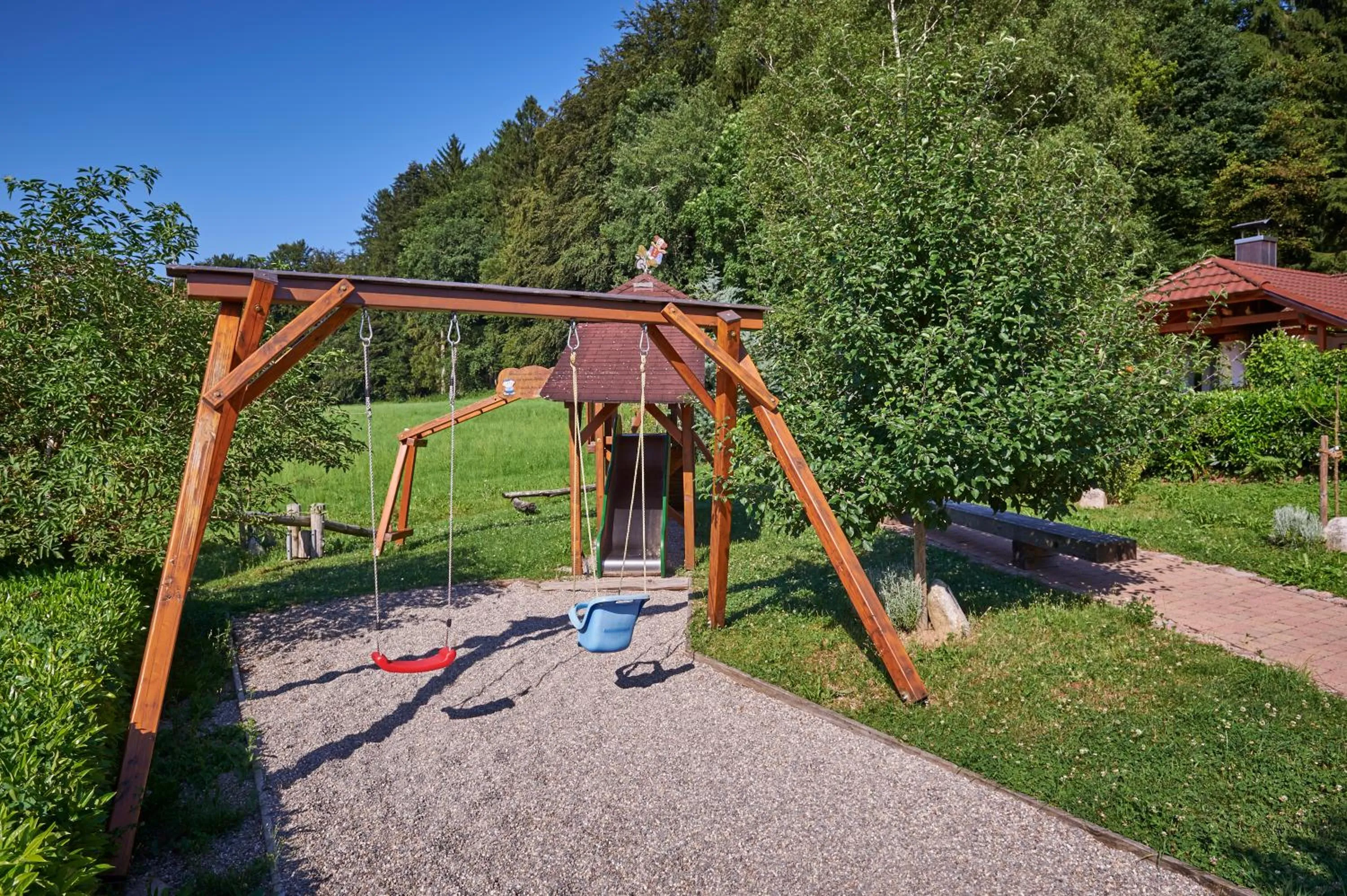 Children play ground in Silberkönig Schwarzwald Hotel & Restaurant Ringhotel