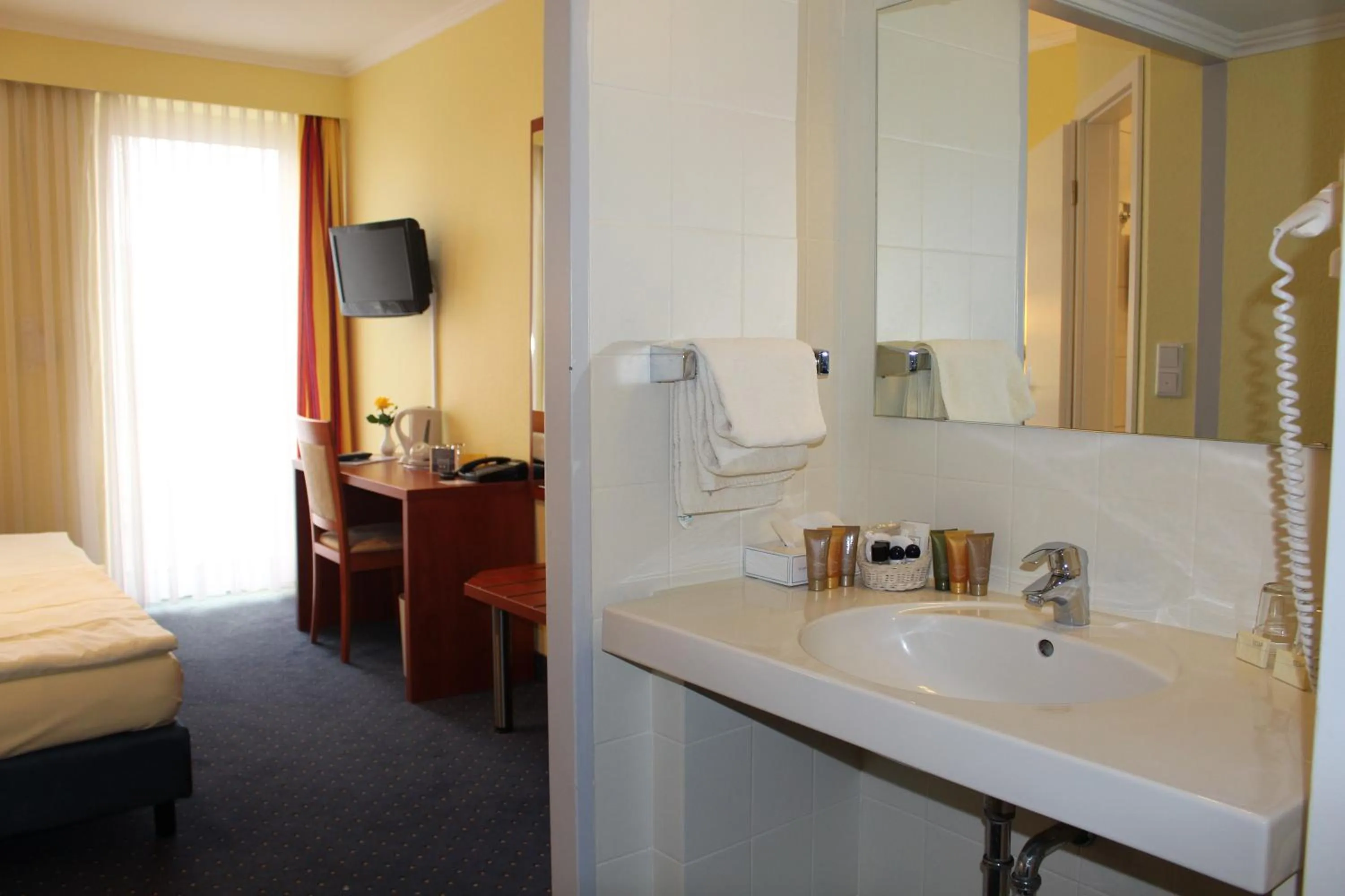 Decorative detail, Bed in Park Hotel Rüdesheim