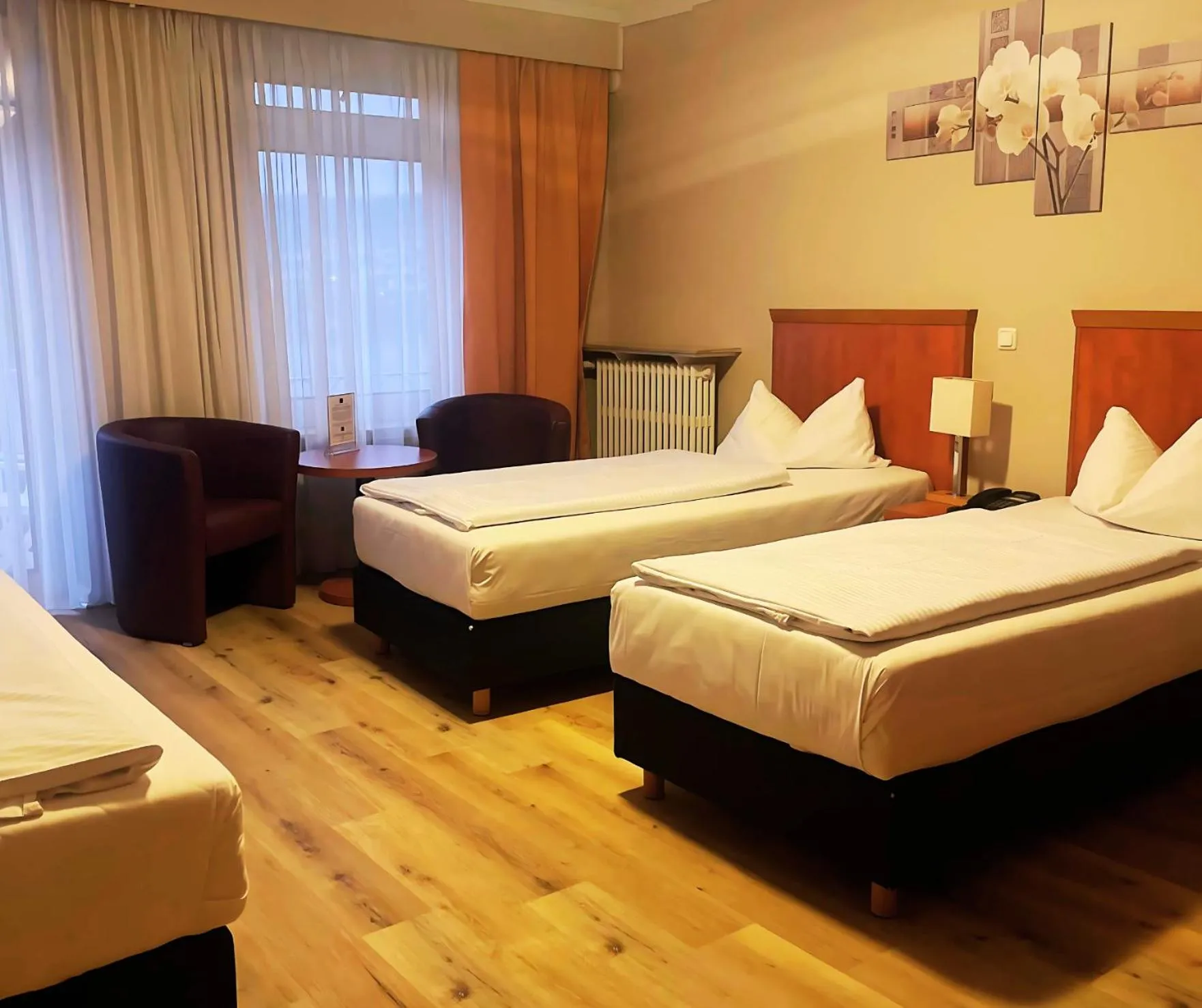 Photo of the whole room, Bed in Park Hotel Rüdesheim