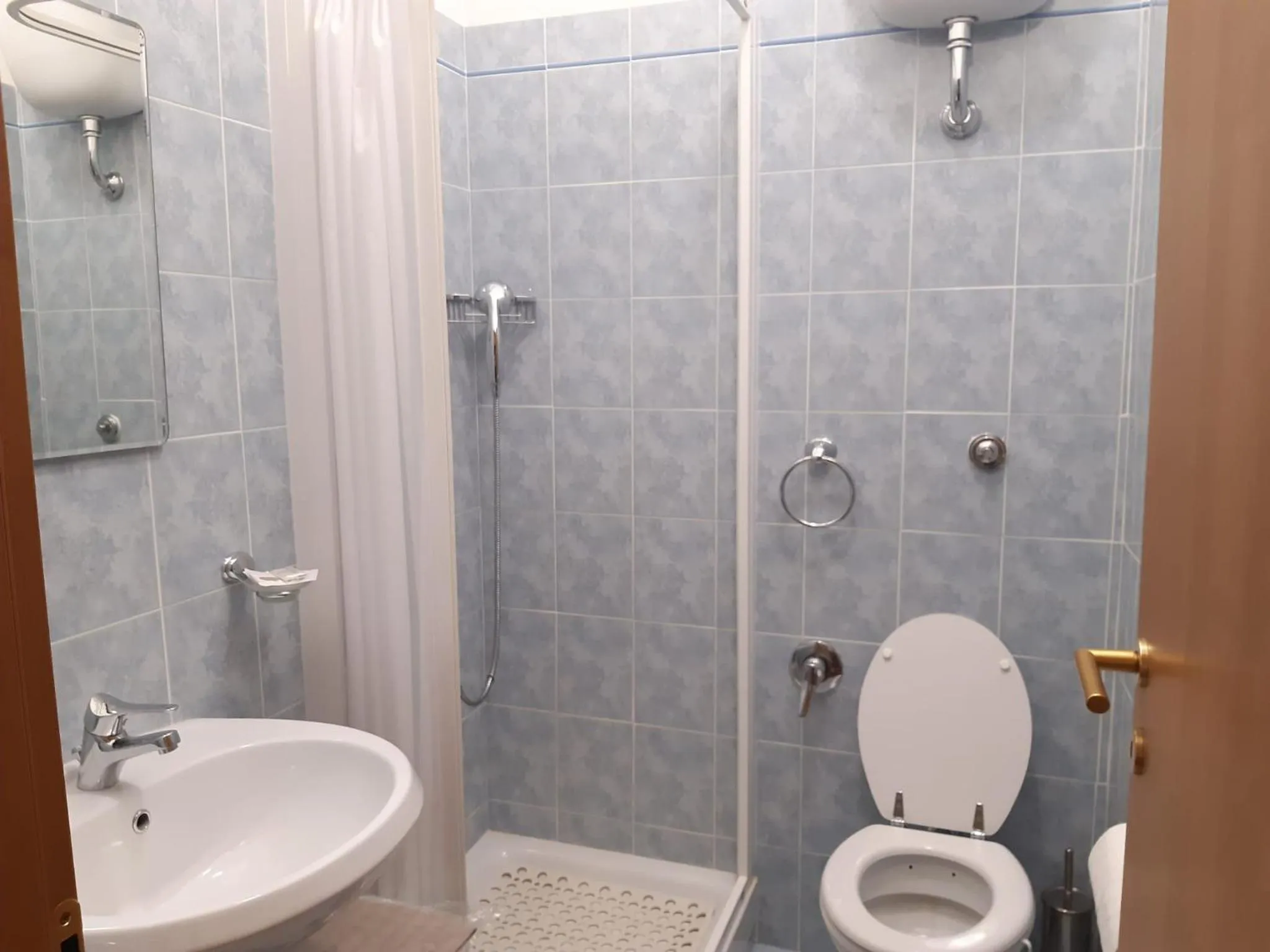 Bathroom in B&B La Locanda