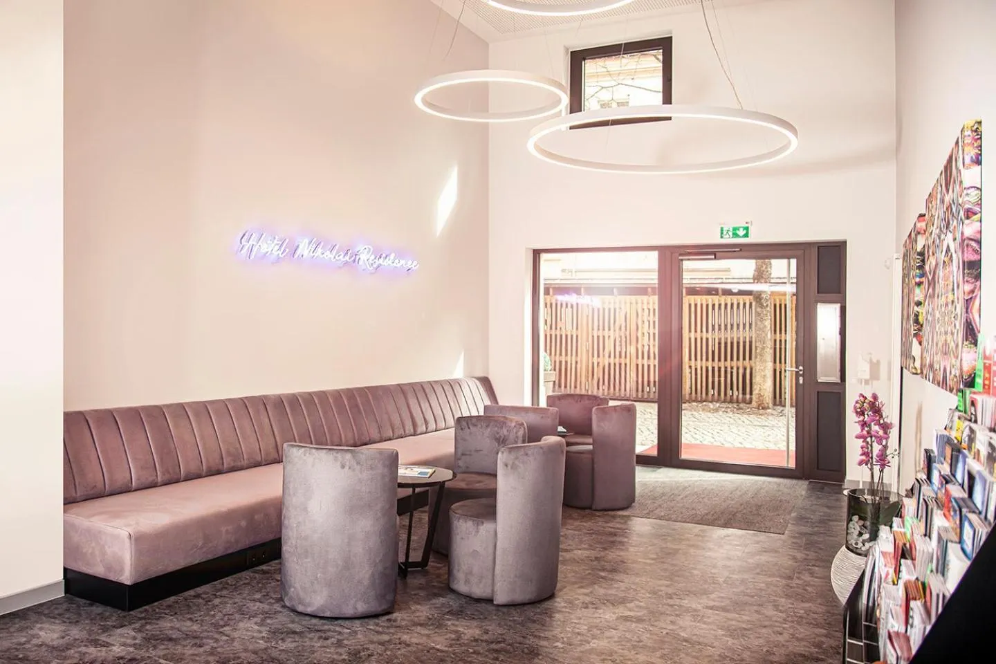 Lobby or reception in Hotel Nikolai Residence