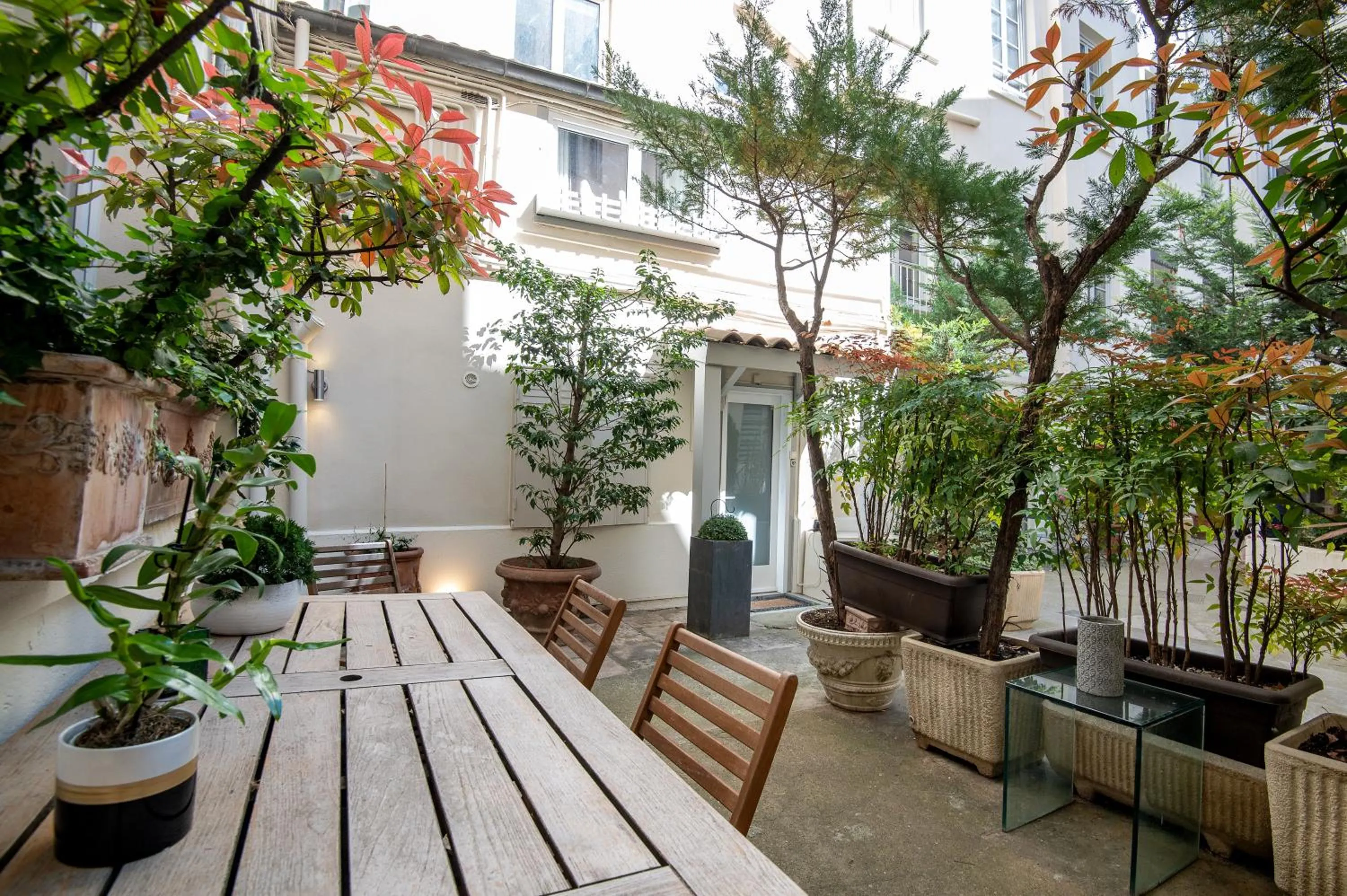 Patio in MHL - Maison Hotel Lyon