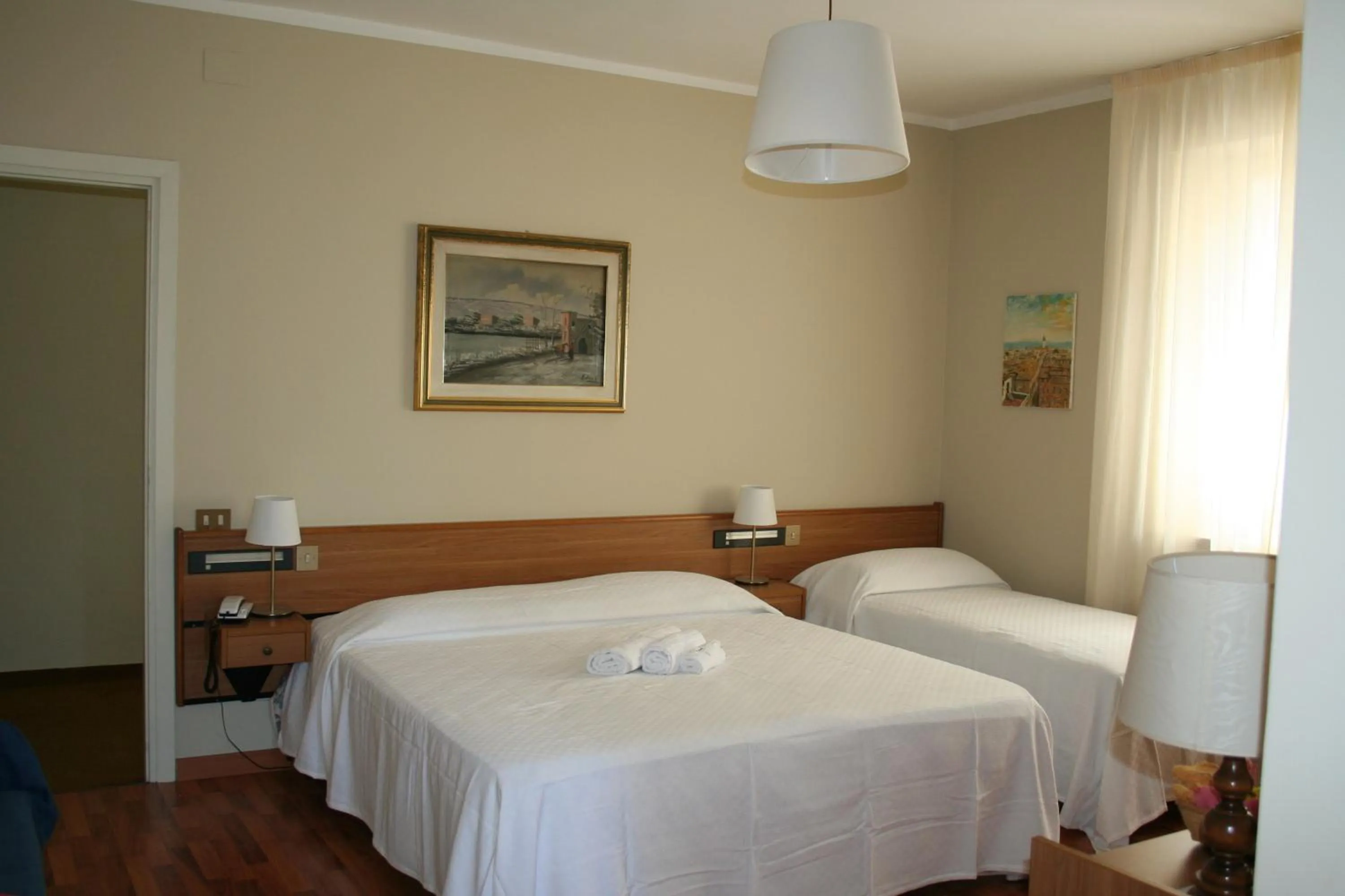 Bed in Hotel Villa dei Pini