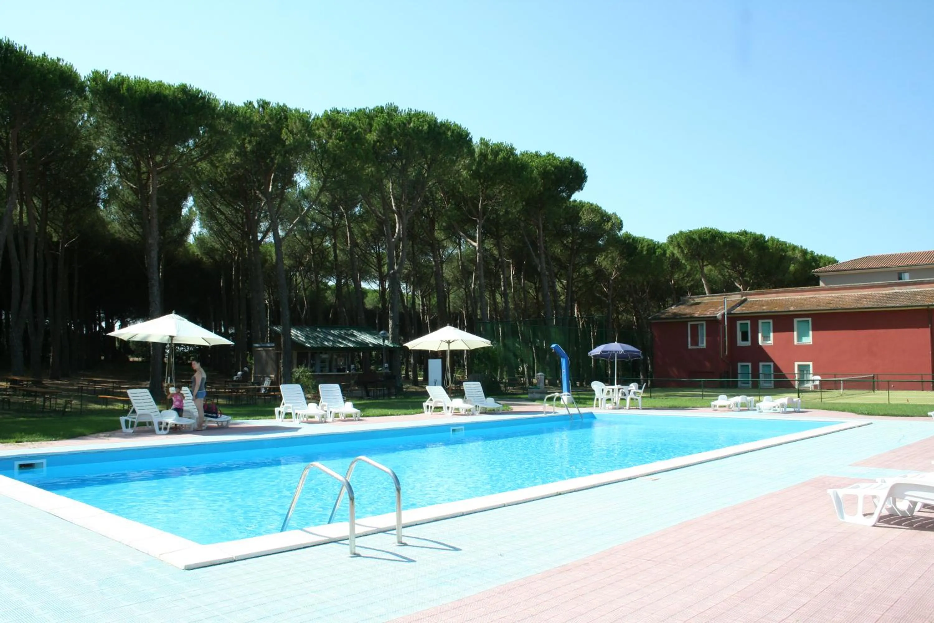 Swimming pool in Hotel Villa dei Pini