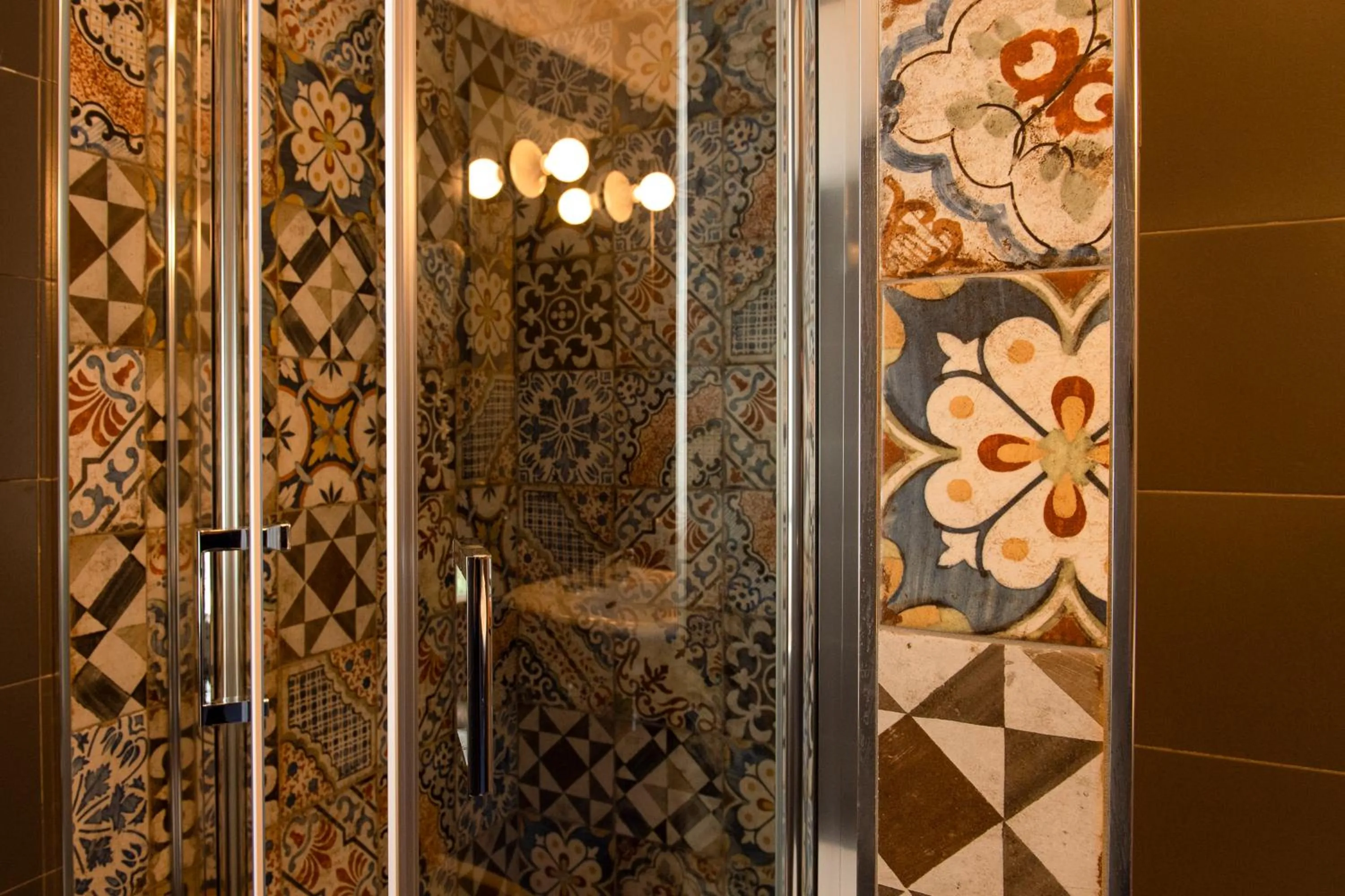 Bathroom in Hotel Villa dei Pini