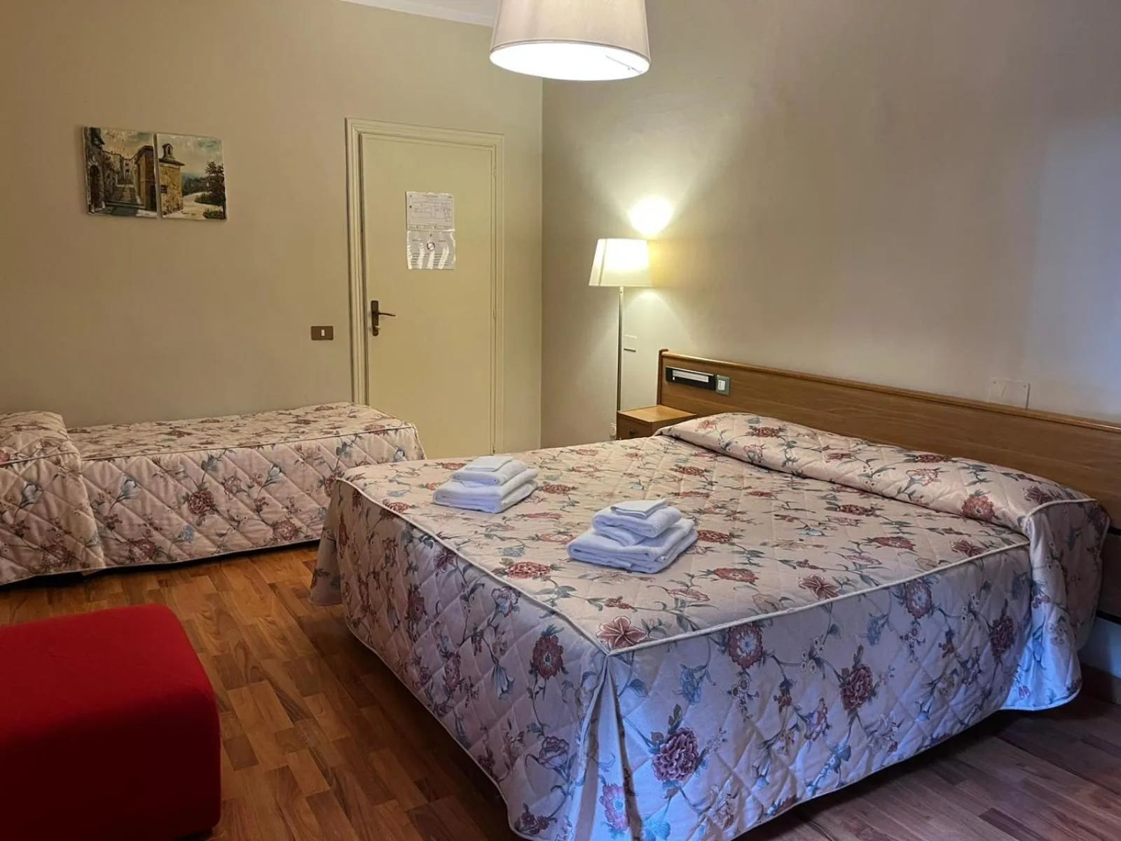 Bed in Hotel Villa dei Pini