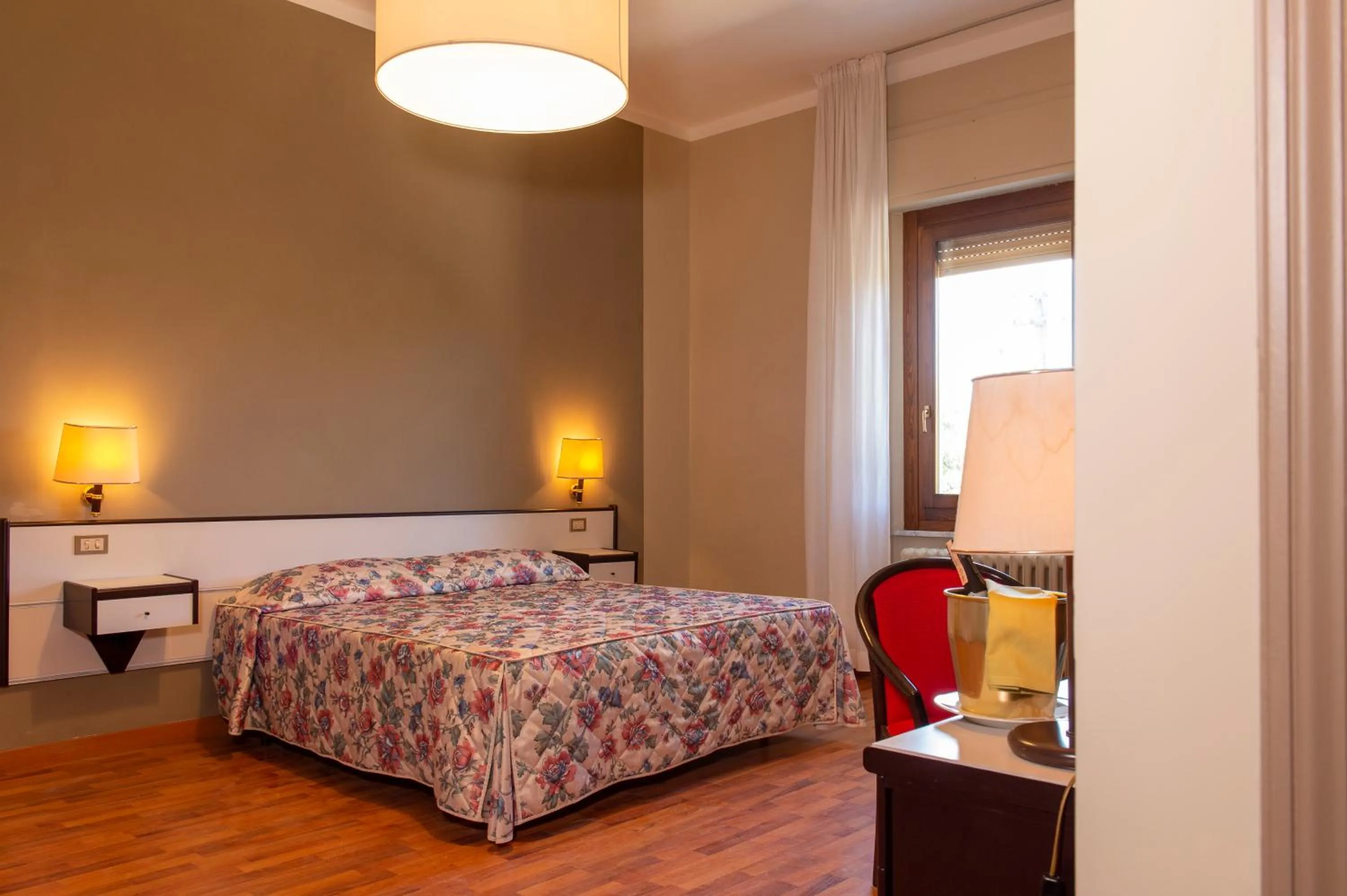 Bed in Hotel Villa dei Pini